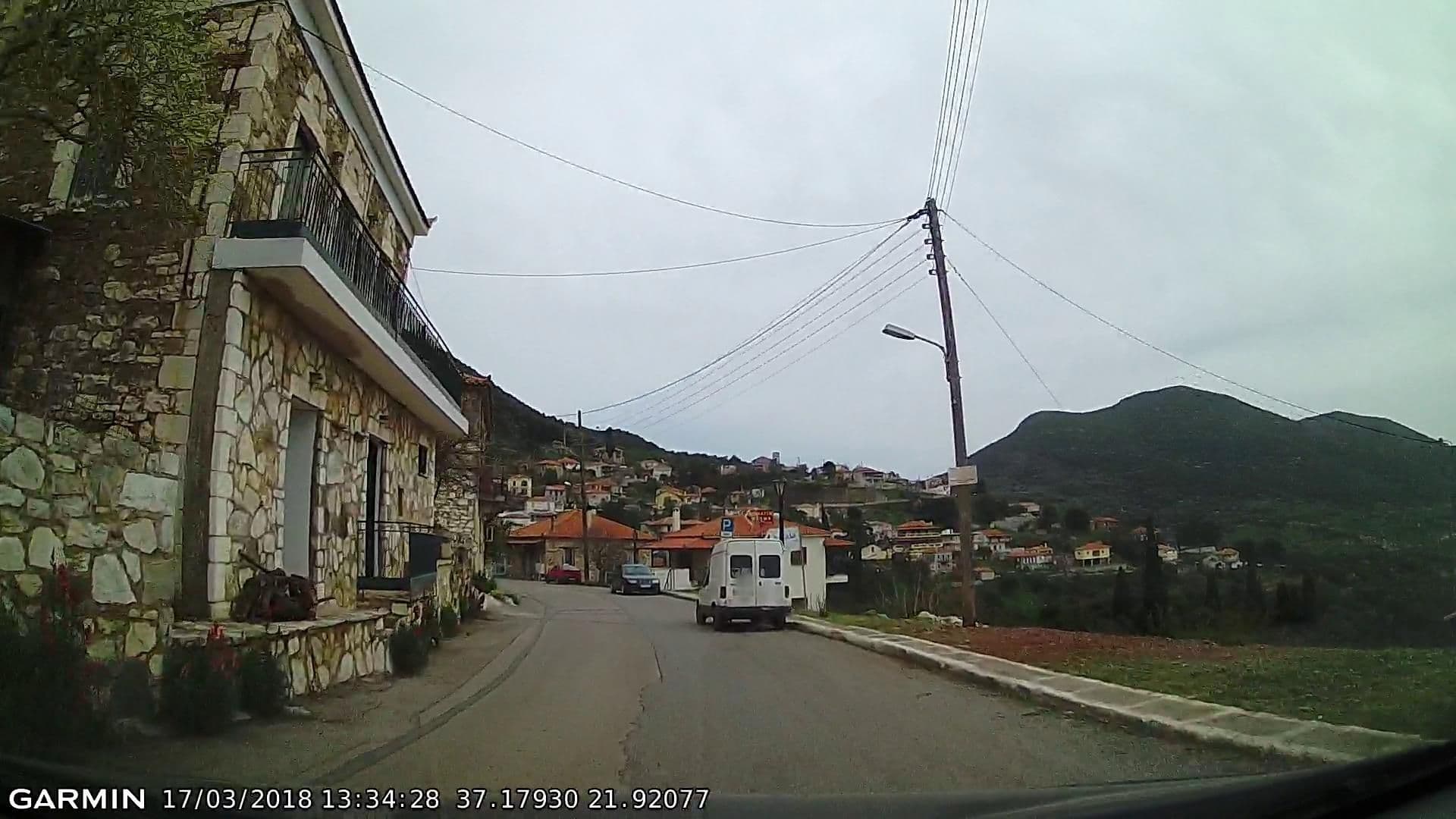 Street view near Guest Hause Lycourgos, Meligalás — © pppetros (CC BY-SA · Mapillary)