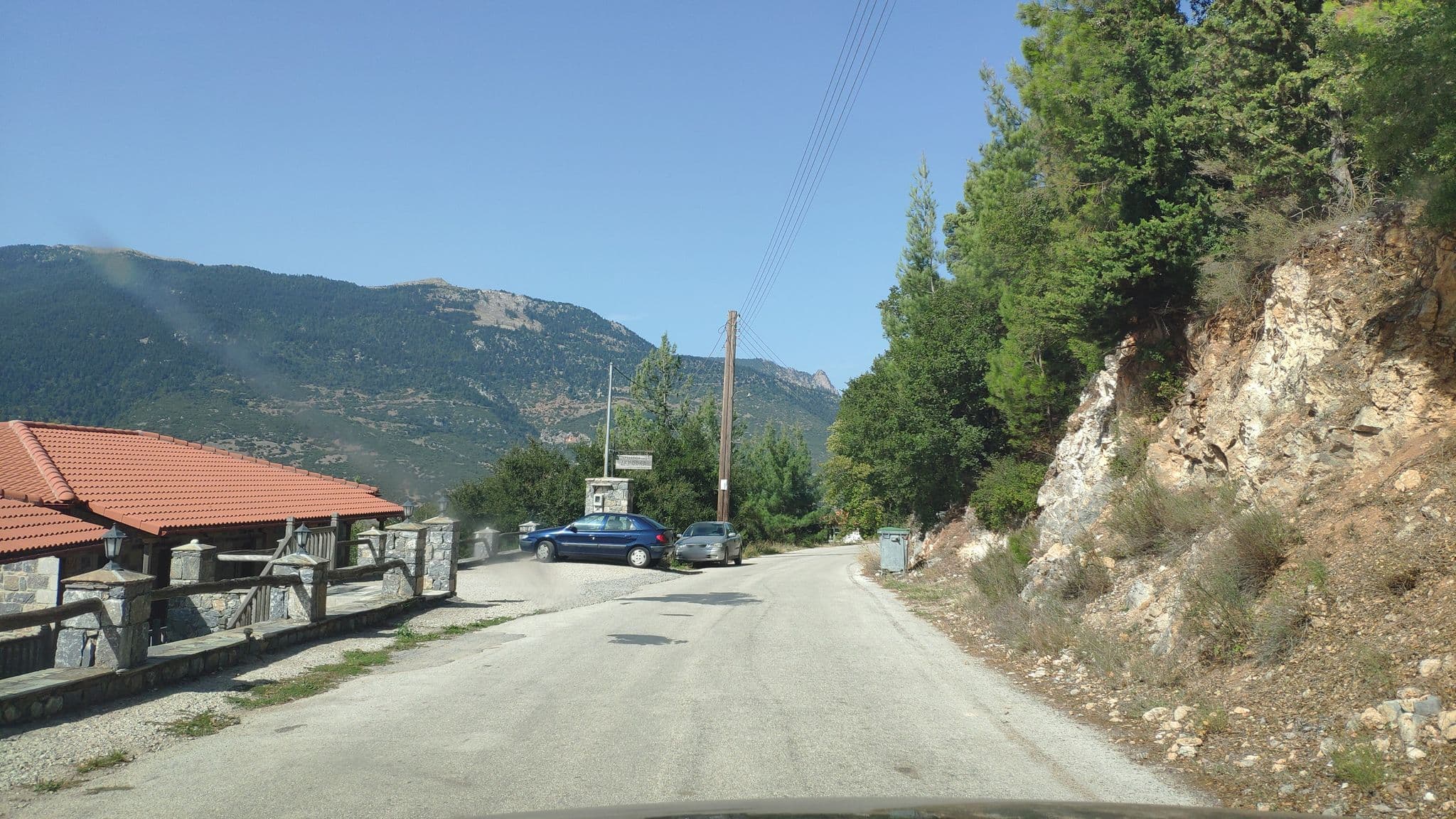 Street view near Ακρώρεια - Ακροθέα, Stymfalía — © pppetros (CC BY-SA · Mapillary)