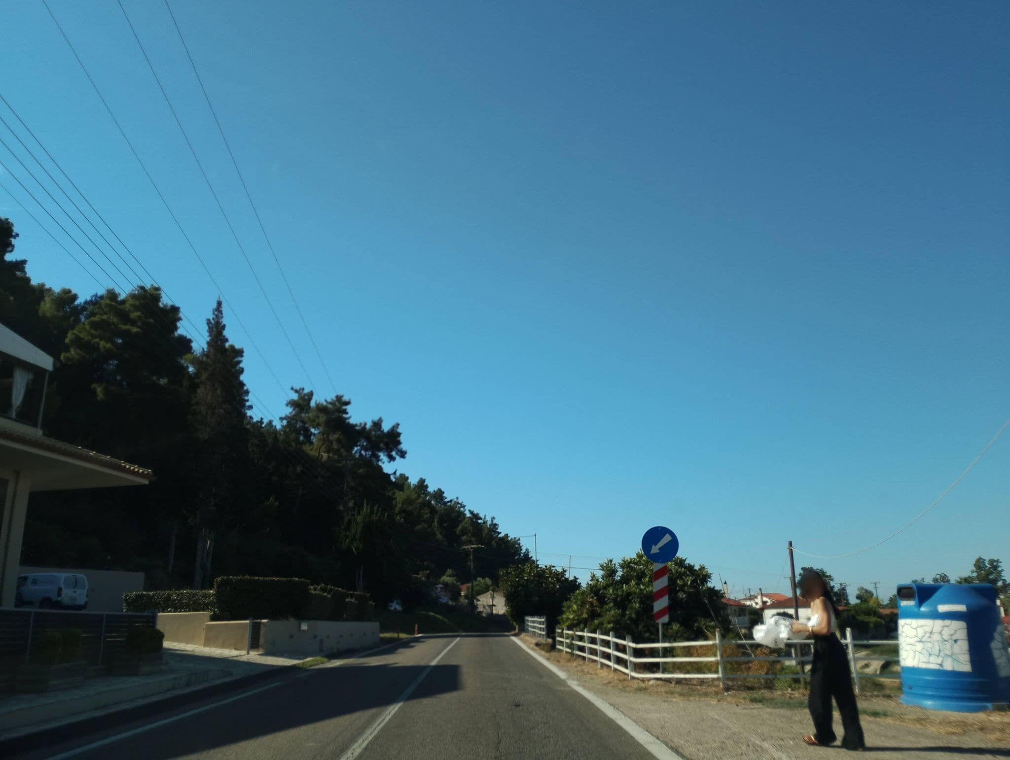 Street view near Althea Apartments, Tragano — © George_210 (CC BY-SA · Mapillary)