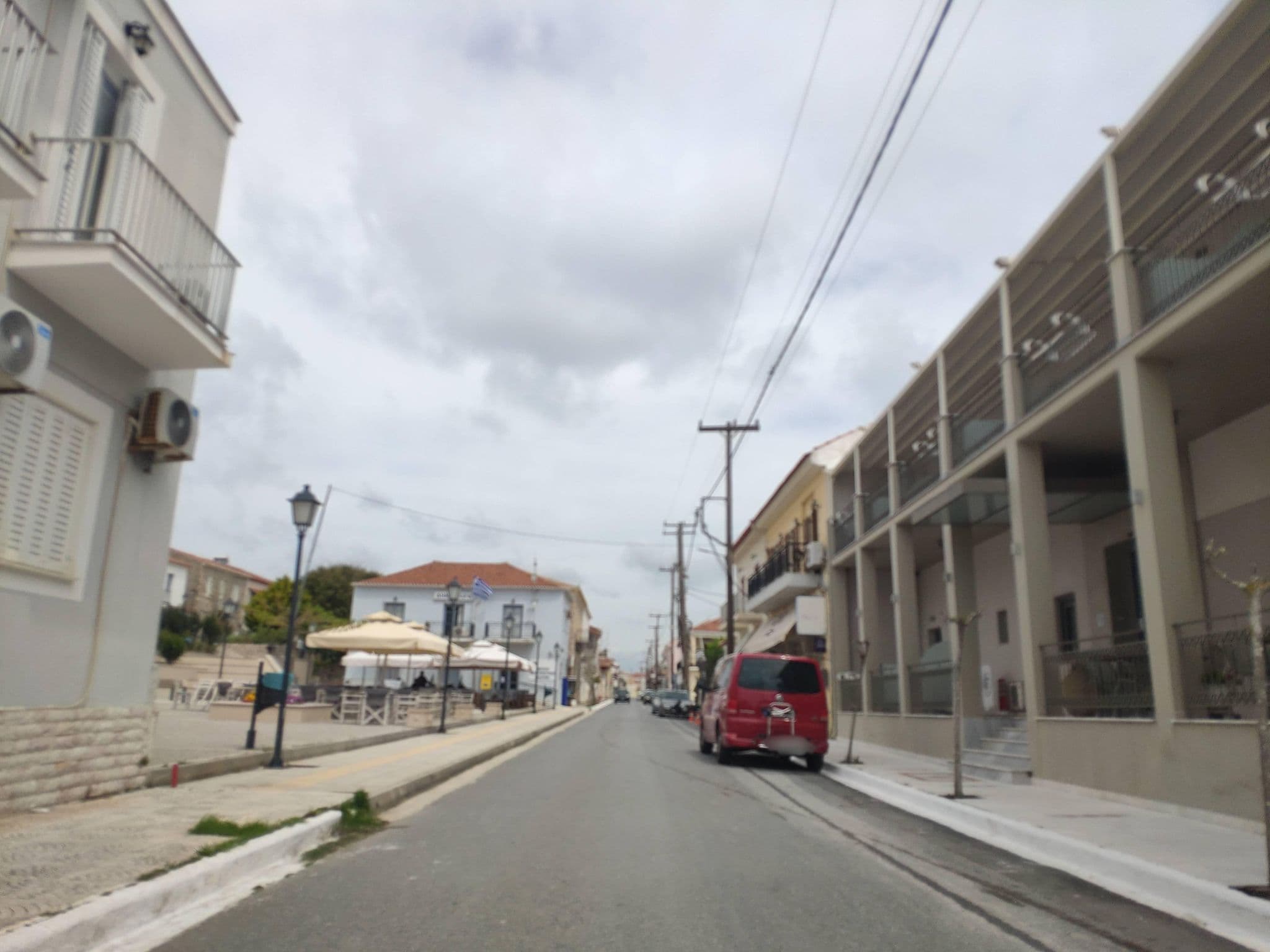 Street view near Hotel Achilles, Methóni — © pppetros (CC BY-SA · Mapillary)