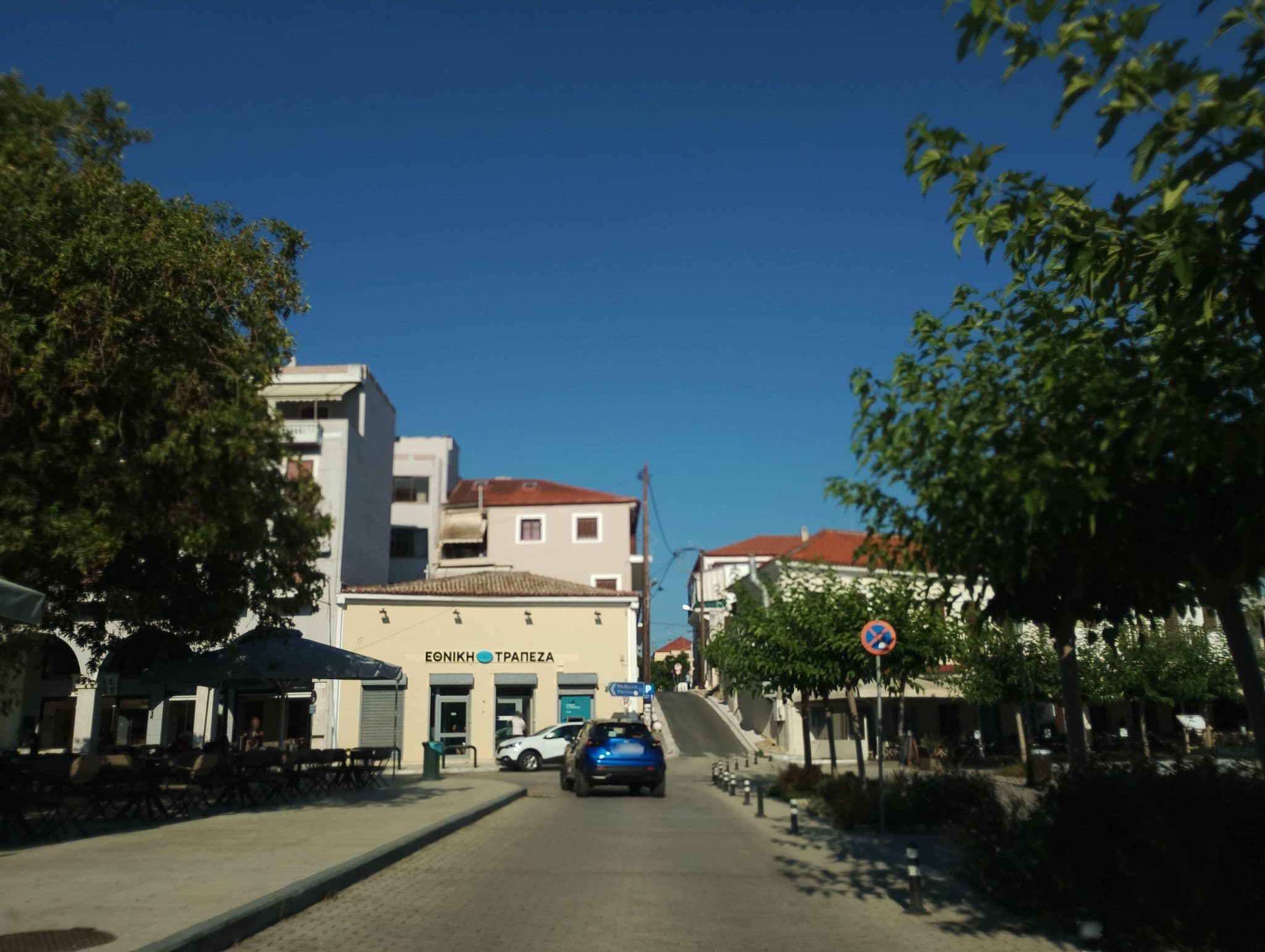 Street view near Hotel Navarone, Pýlos — © George_210 (CC BY-SA · Mapillary)