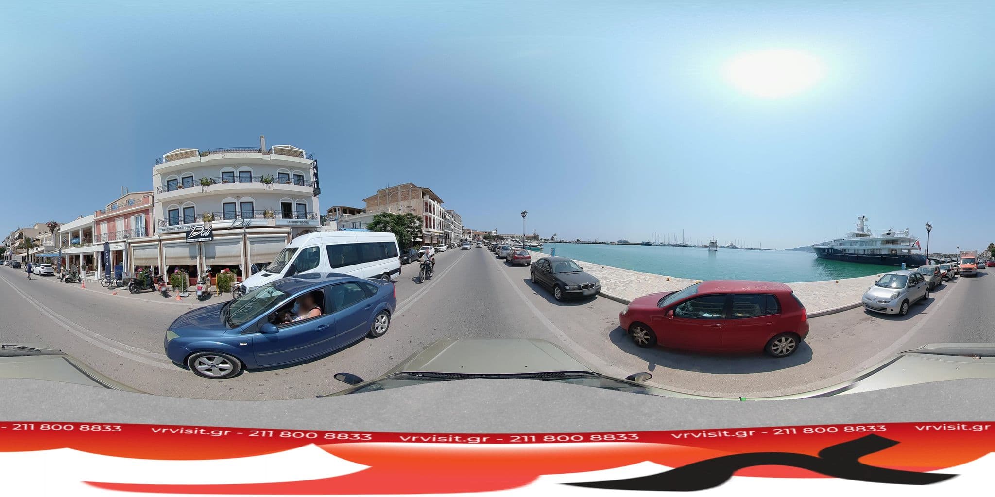 Street view near Dali Luxury Hotel, Zakynthos — © VRvisit (CC BY-SA · Mapillary)