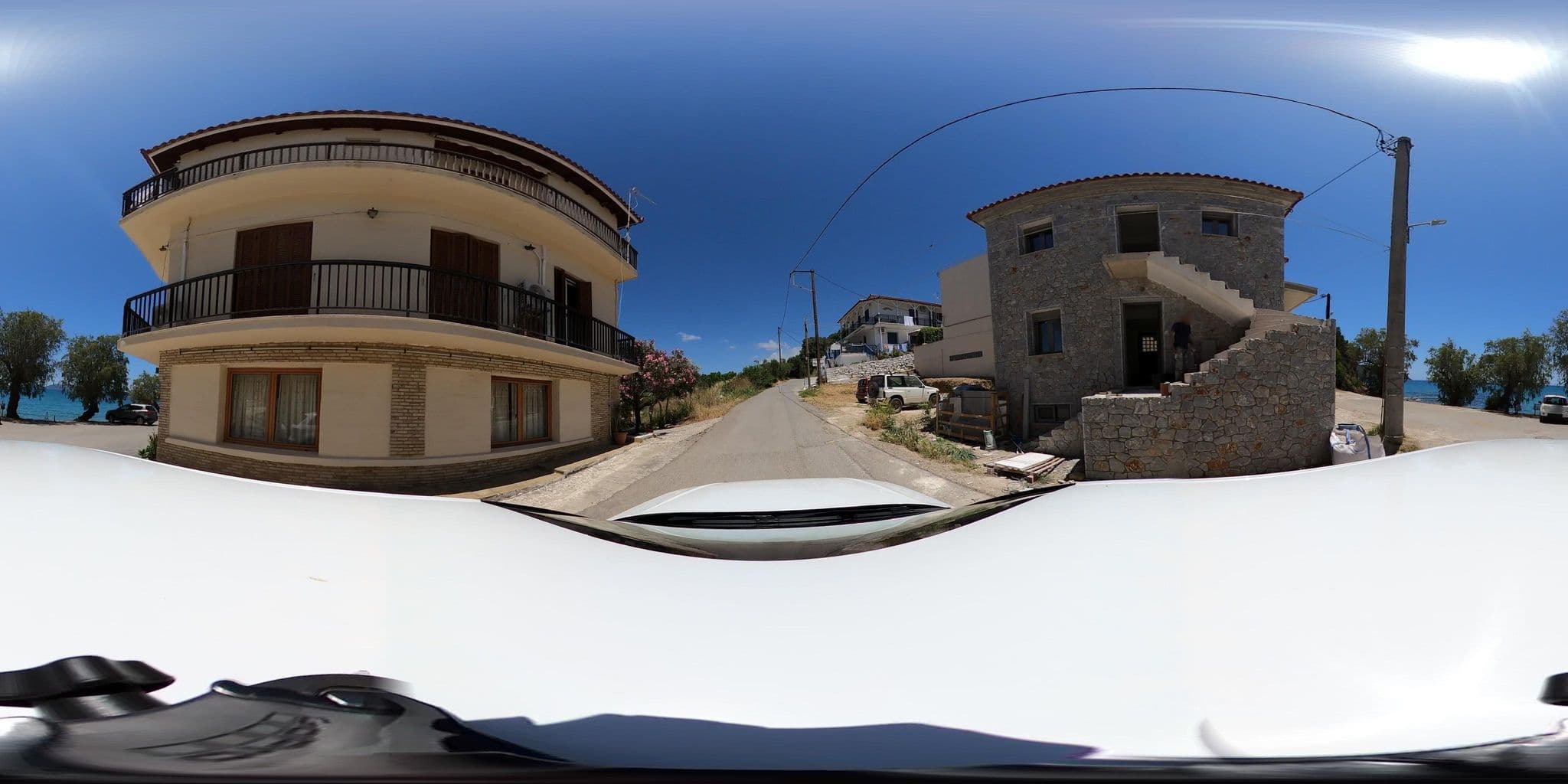 Street view near Alexis Studios, Methóni — © katagrafes (CC BY-SA · Mapillary)