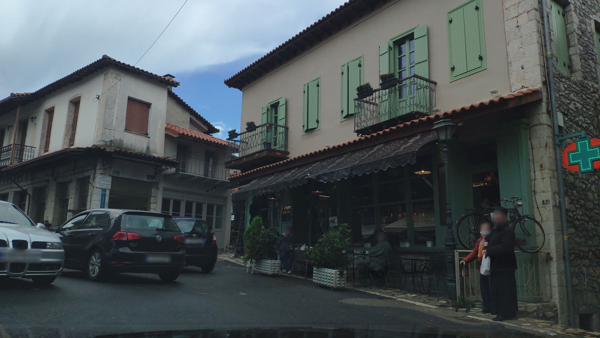 Street view near Αρχοντικό (Boutique), Trópaia — © pppetros (CC BY-SA · Mapillary)