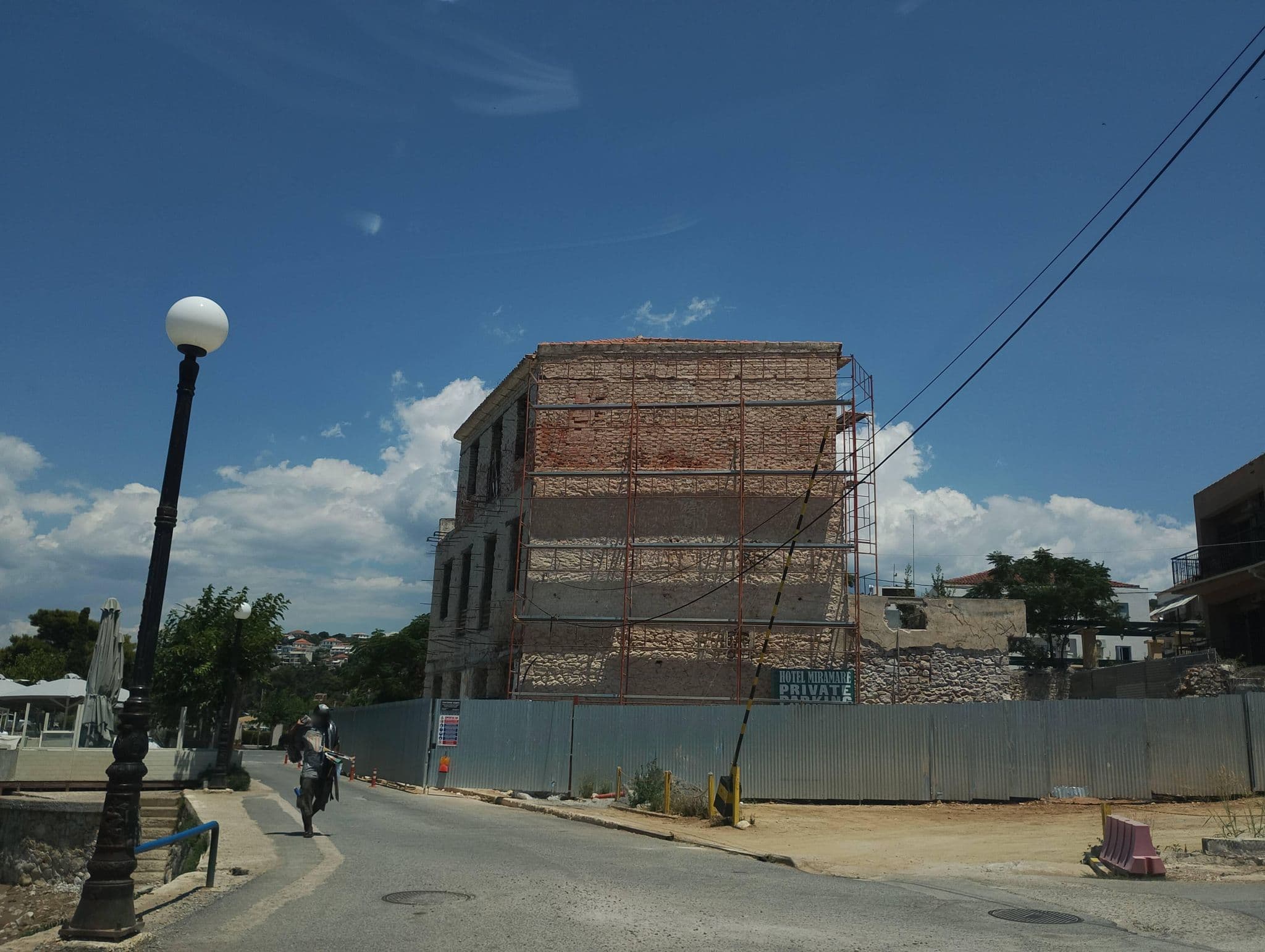 Street view near Miramare, Pýlos — © George_210 (CC BY-SA · Mapillary)
