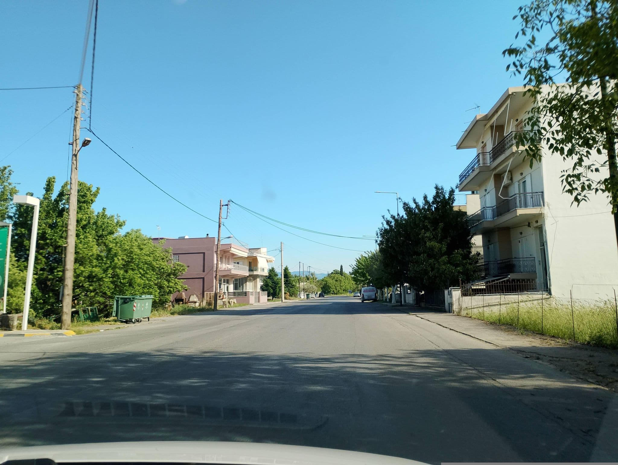 Street view near Pelasgos Hotel, Megalópoli — © George_210 (CC BY-SA · Mapillary)