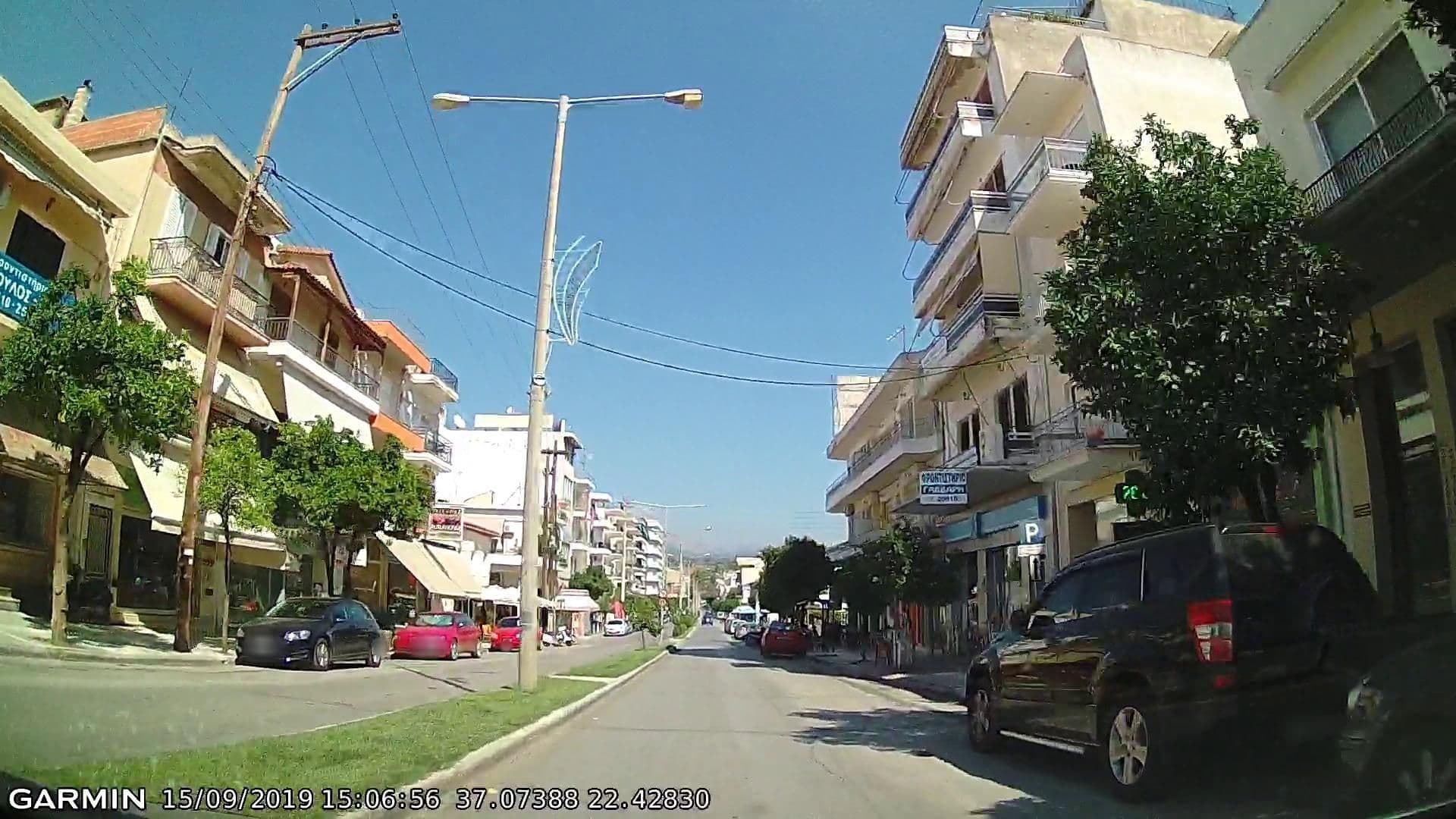 Street view near Lycurgus - The Spartan Home, Sparta — © pppetros (CC BY-SA · Mapillary)