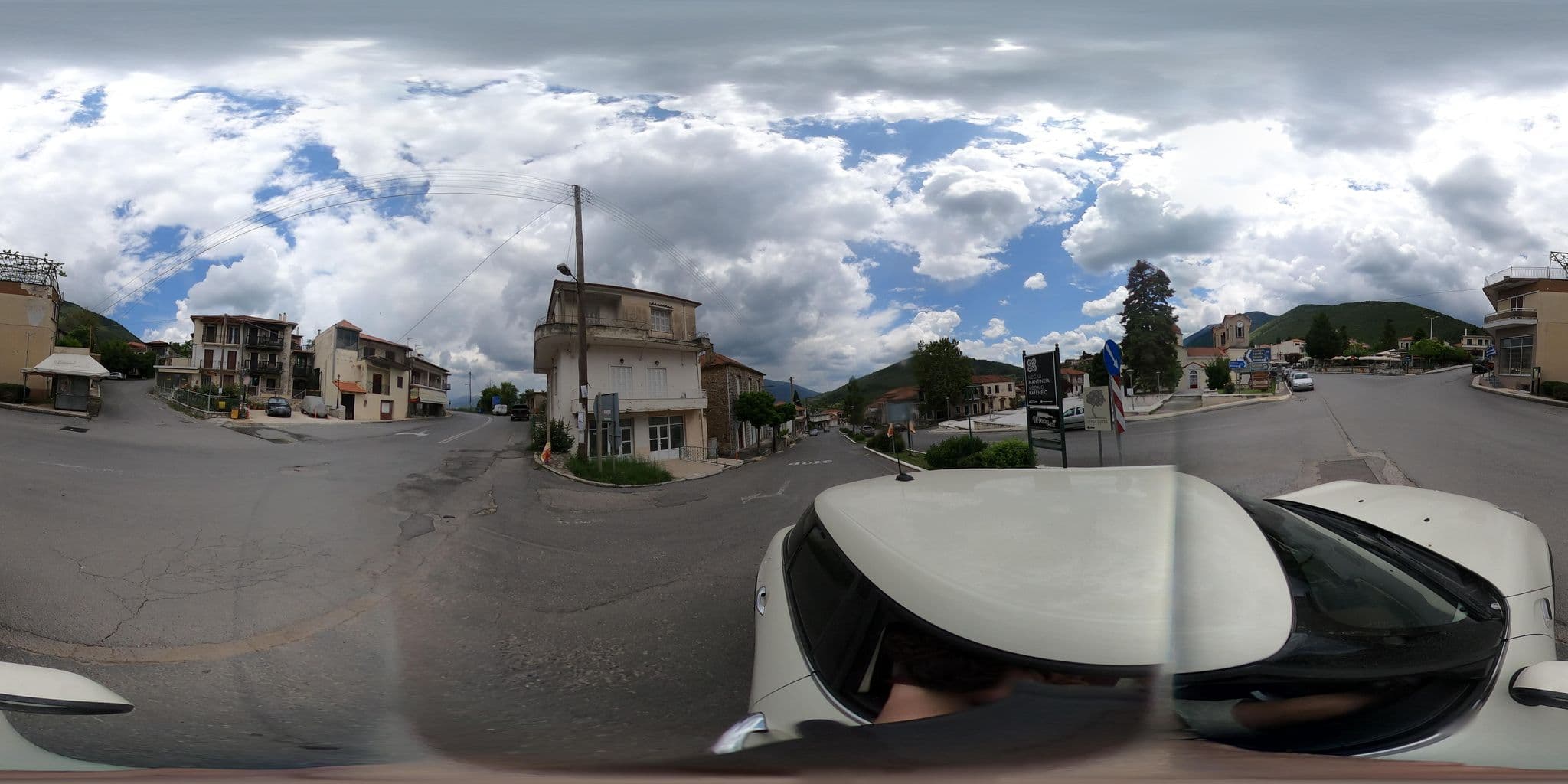 Street view near Αρχοντικό Πάρχα, Levídion — © cedionysis (CC BY-SA · Mapillary)