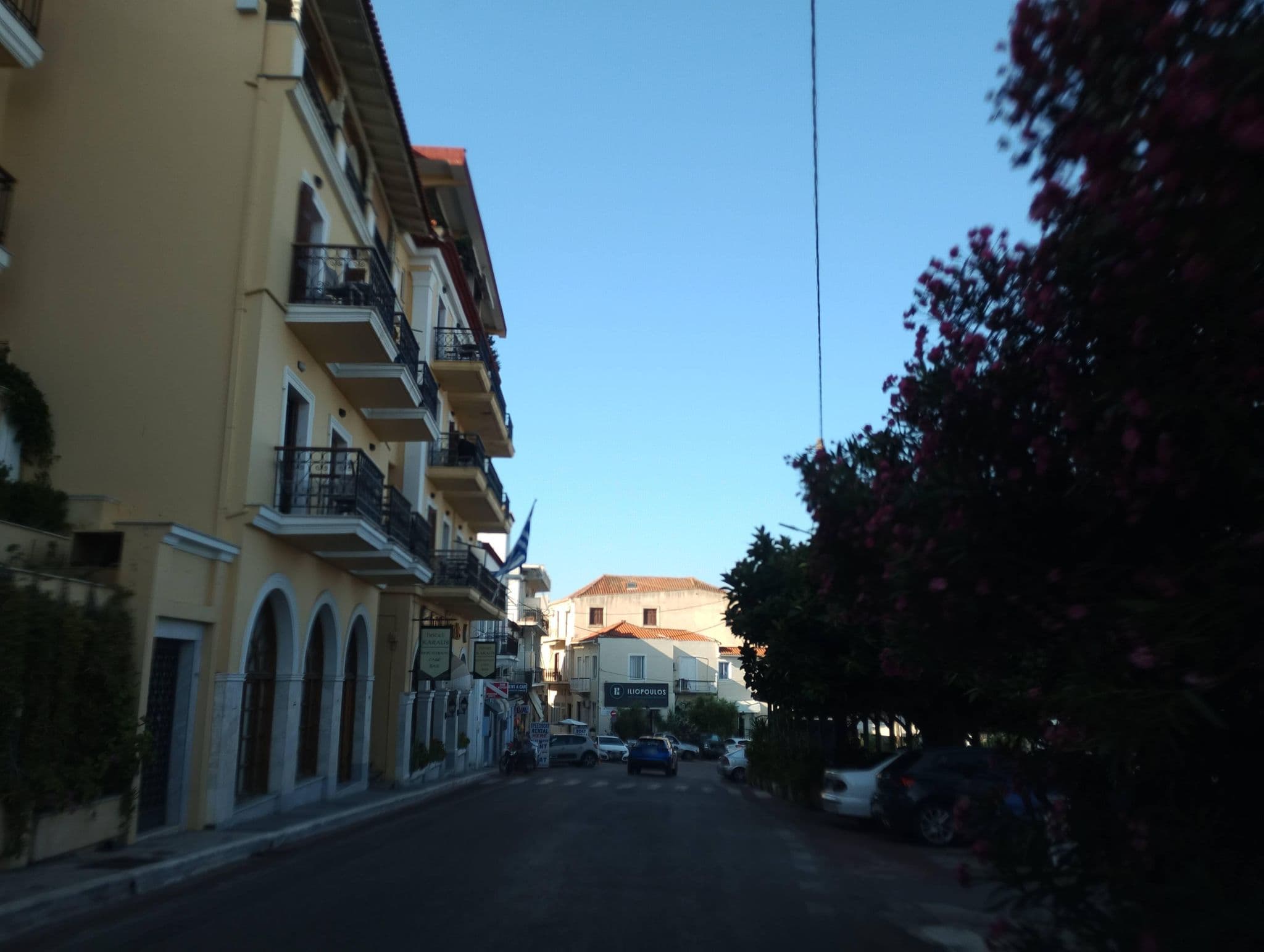Street view near Hotel Karalis City, Pýlos — © George_210 (CC BY-SA · Mapillary)