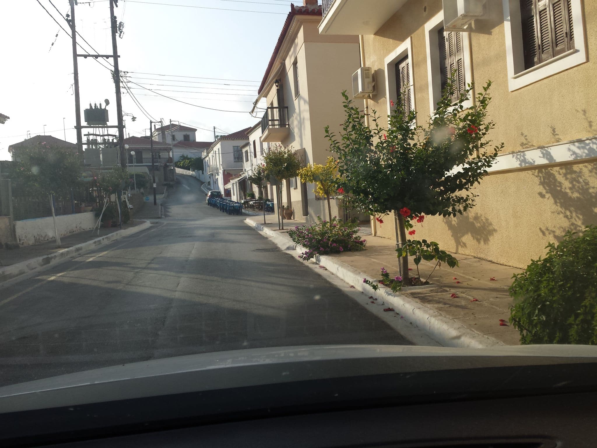Street view near Hotel Aris, Methóni — © tunnelbauer (CC BY-SA · Mapillary)