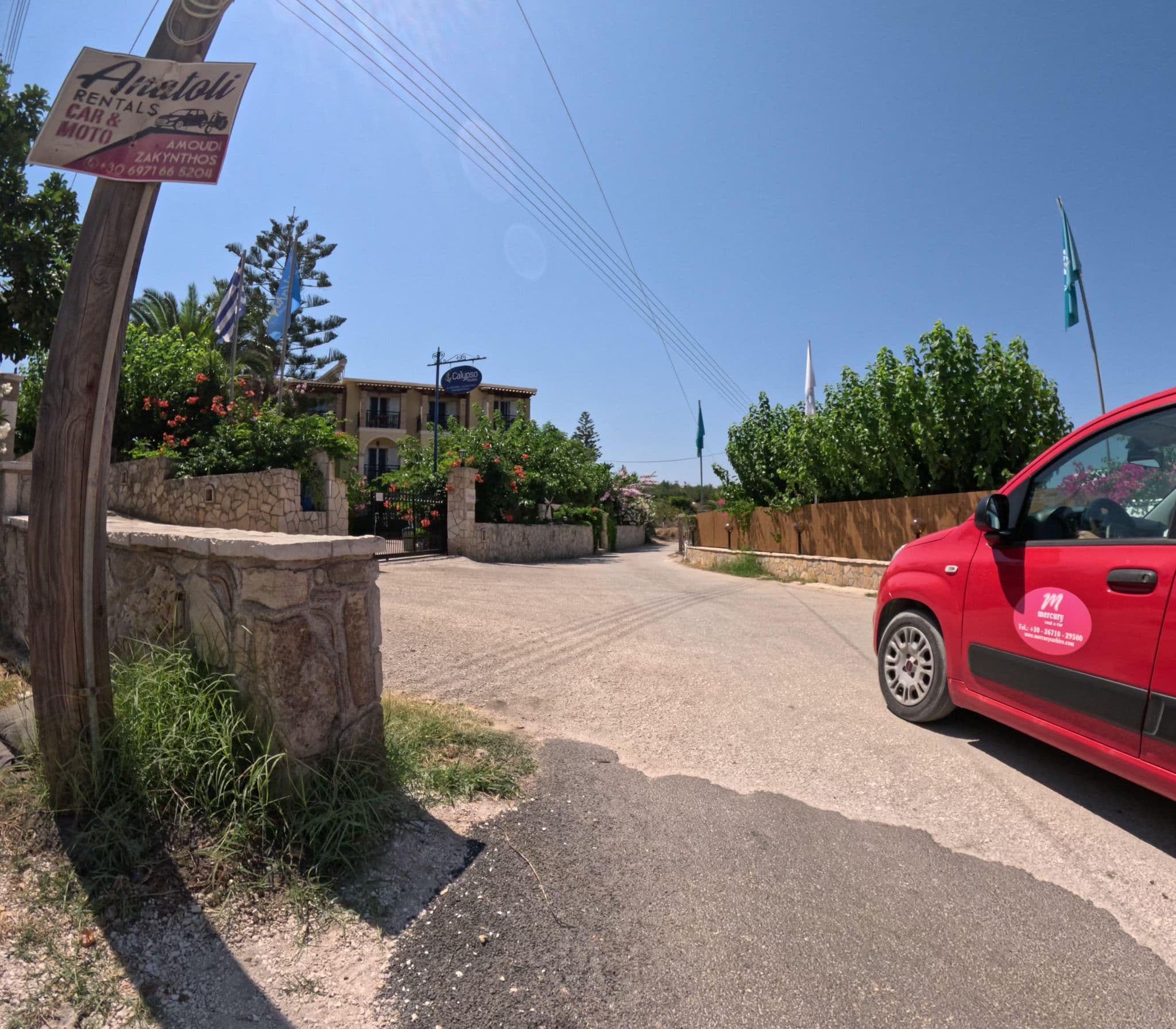 Street view near Calypso Studios, Katastárion — © krzyk (CC BY-SA · Mapillary)