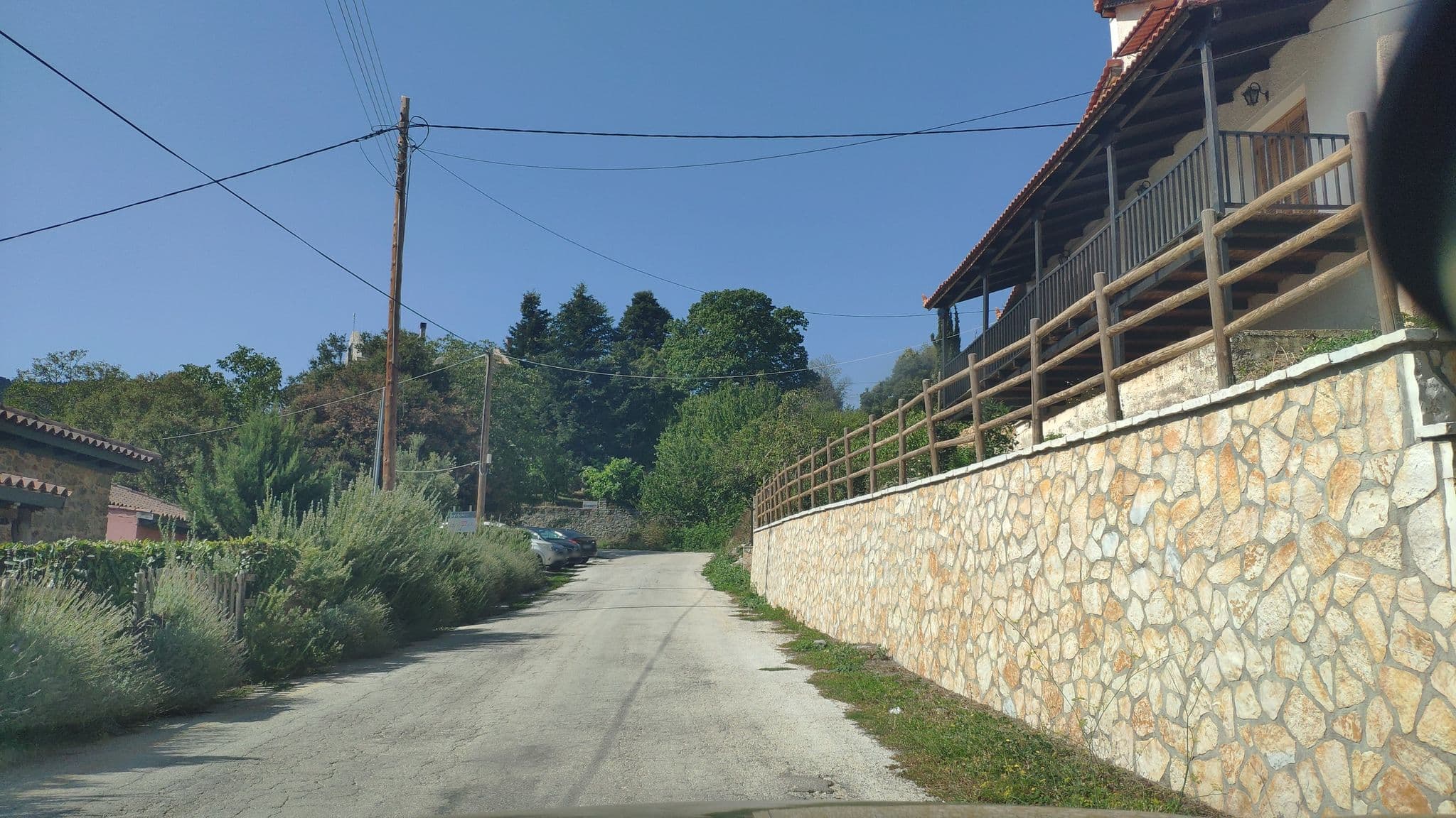 Street view near Astra Hotel, Stymfalía — © pppetros (CC BY-SA · Mapillary)