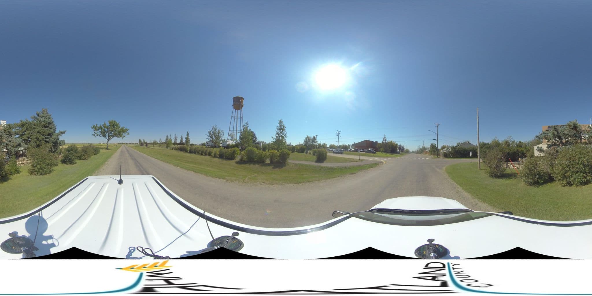 Street view near Gleichen Campground, Strathmore — © KonradGoral (CC BY-SA · Mapillary)
