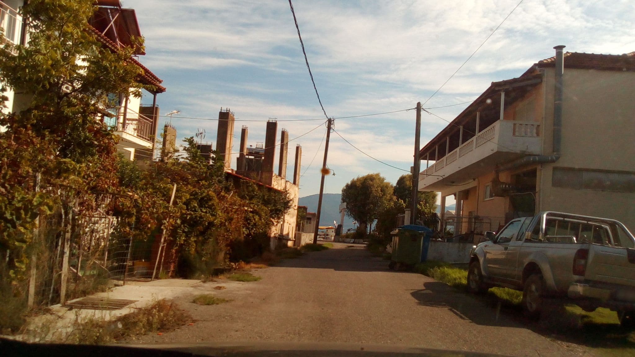Street view near Marabu Hotel, Efpálio — © nafpaktia (CC BY-SA · Mapillary)