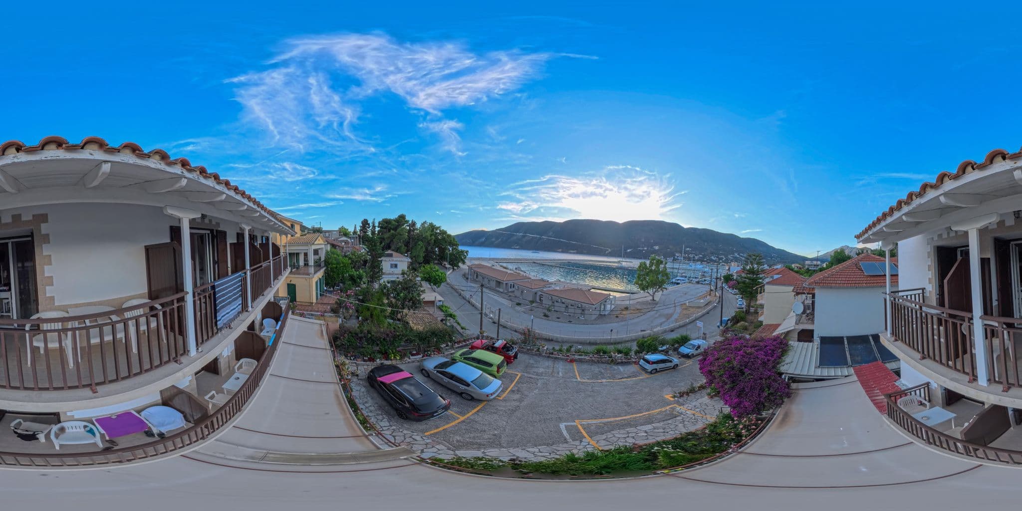 Street view near Pension Holidays, Nidhríon — © algirdasc (CC BY-SA · Mapillary)