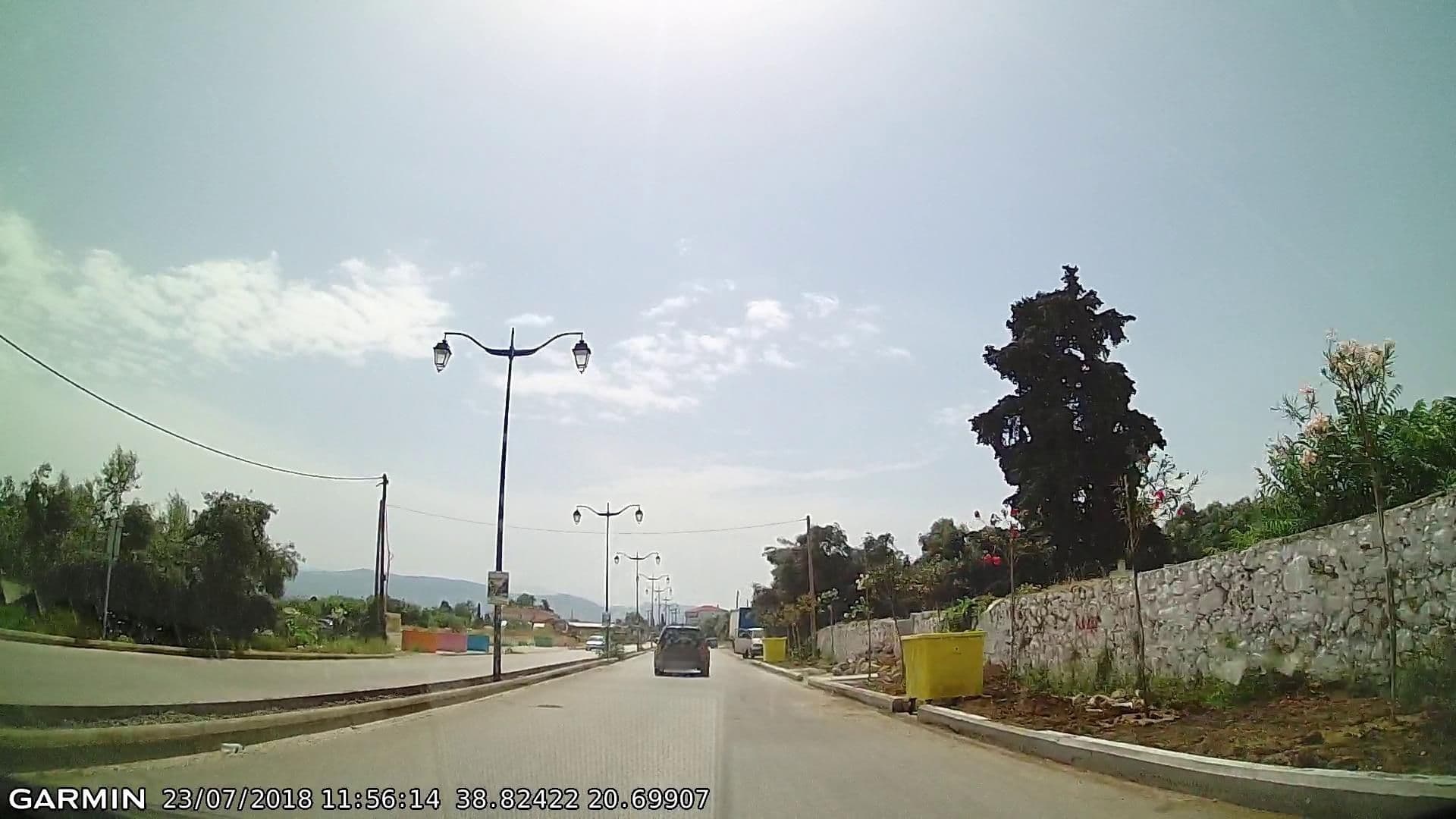 Street view near Saint Thomas Village, Lefkáda — © pppetros (CC BY-SA · Mapillary)