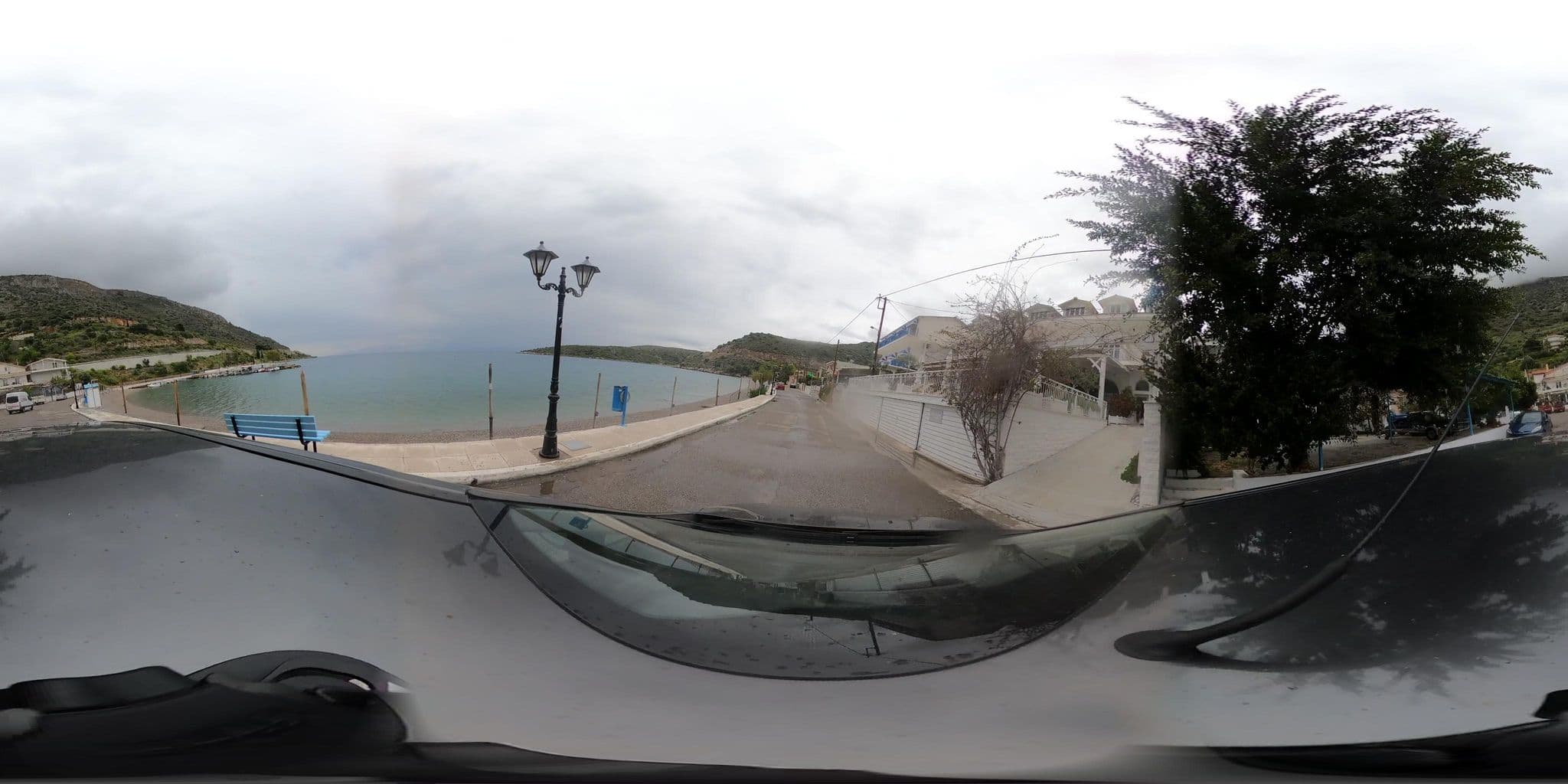 Street view near Paradisos Hotel, Galaxídhion — © RoikosSA (CC BY-SA · Mapillary)