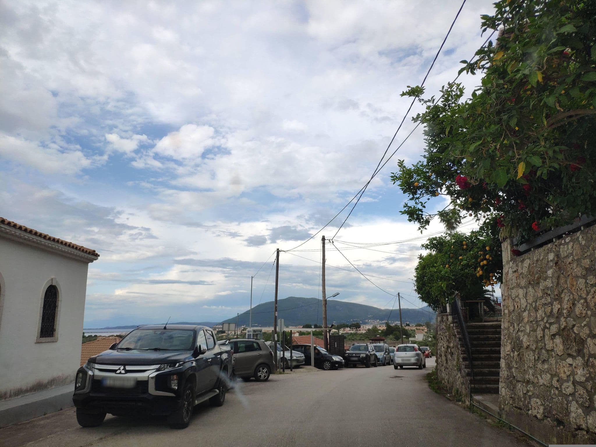Street view near Villa Ioannas, Lefkáda — © pppetros (CC BY-SA · Mapillary)