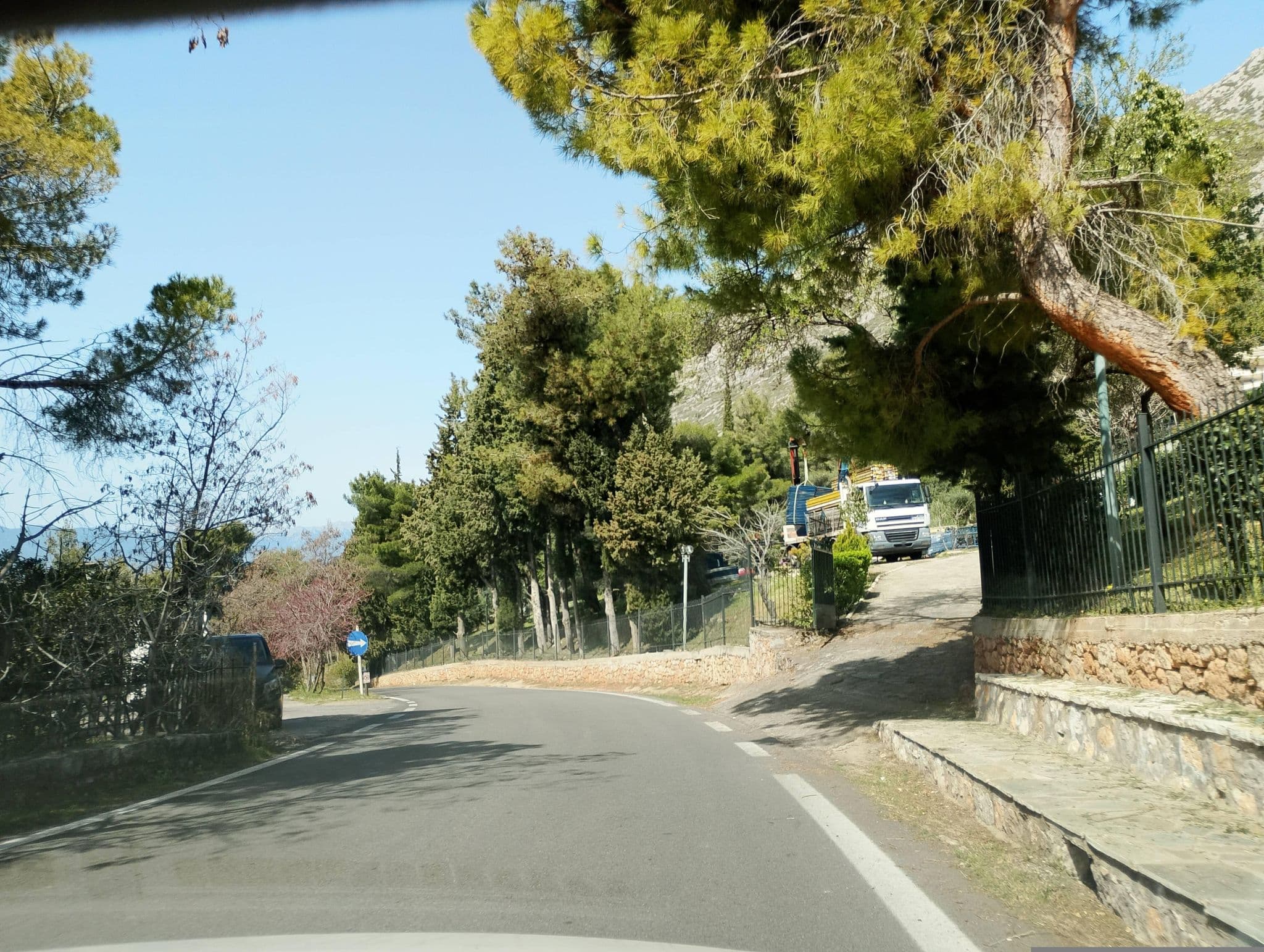 Street view near Amalia Hotel Delphi, Delphi — © George_210 (CC BY-SA · Mapillary)