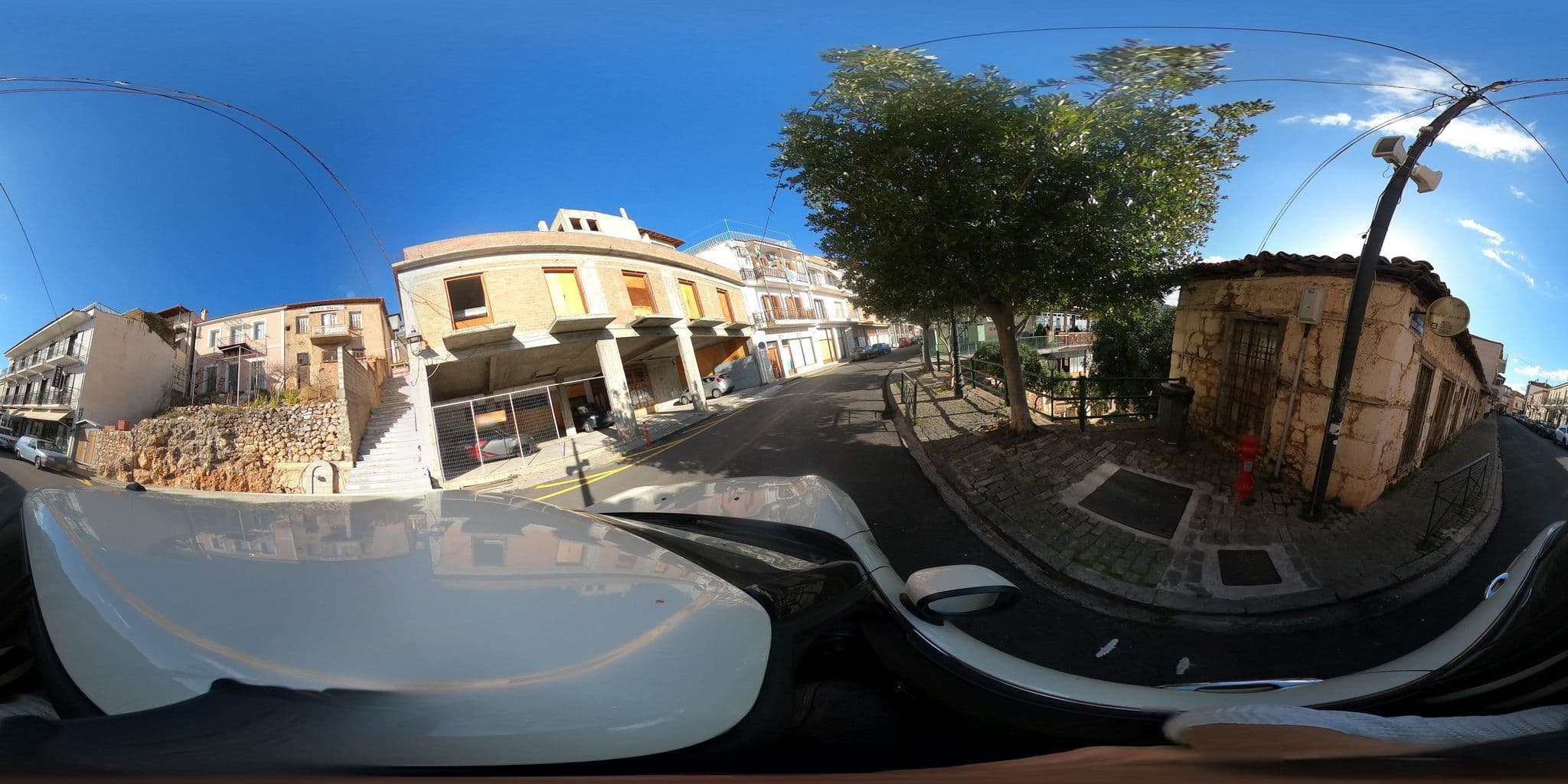 Street view near Panorama Hotel, Delphi — © cedionysis (CC BY-SA · Mapillary)