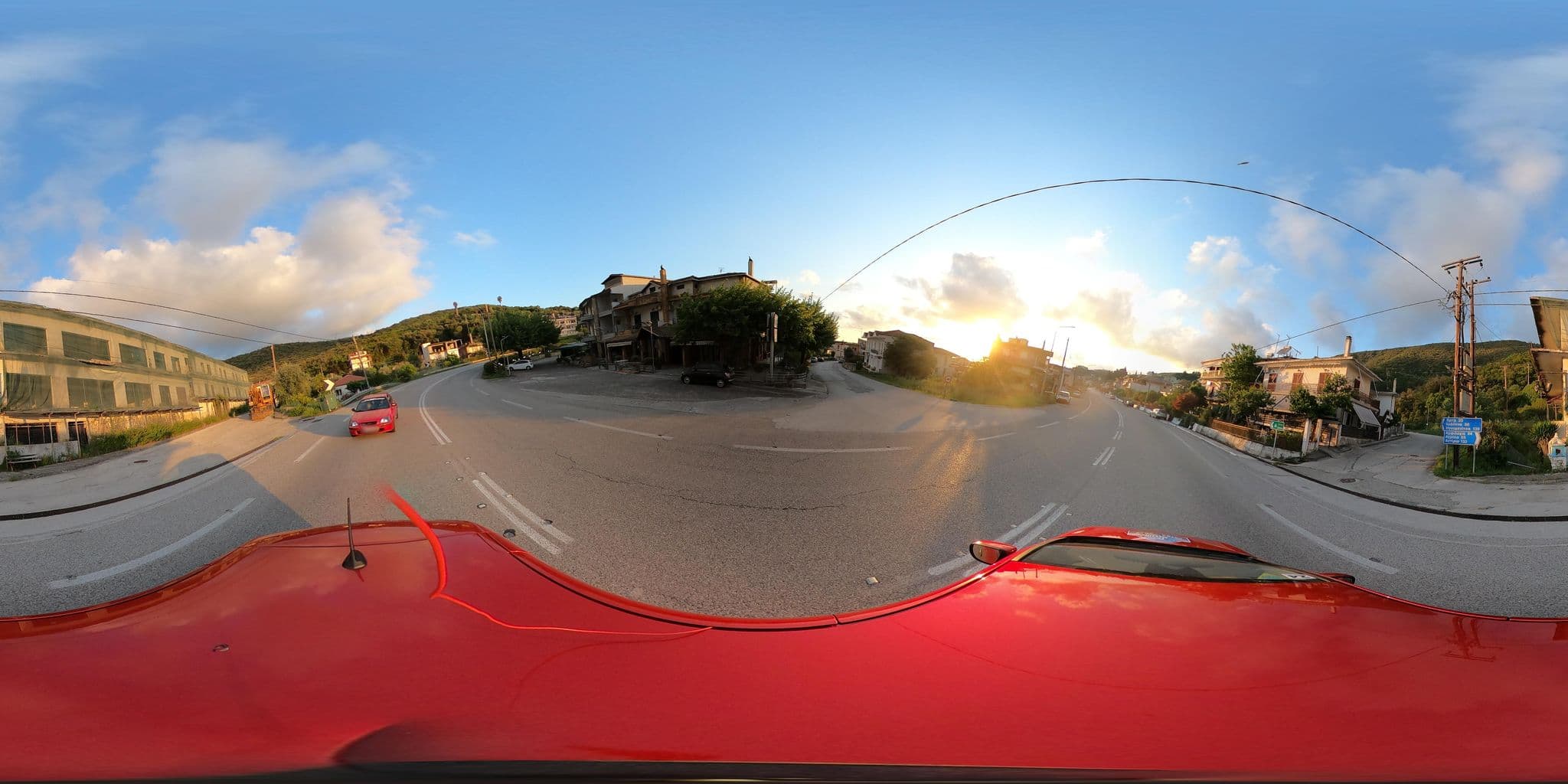 Street view near Hotel Δελφίνι, Menídi — © nglf (CC BY-SA · Mapillary)