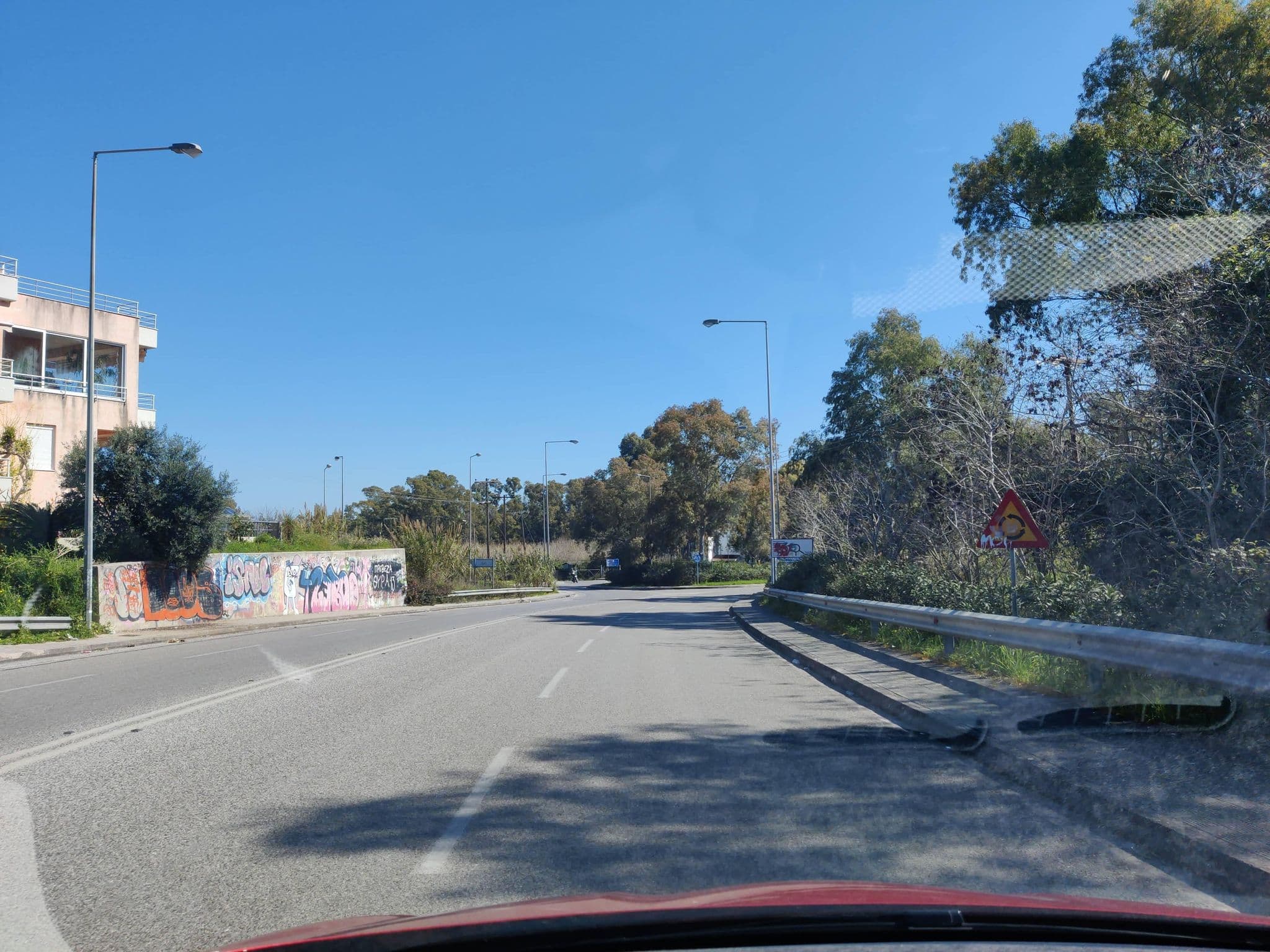 Street view near Villa Loula, Préveza — © nglf (CC BY-SA · Mapillary)