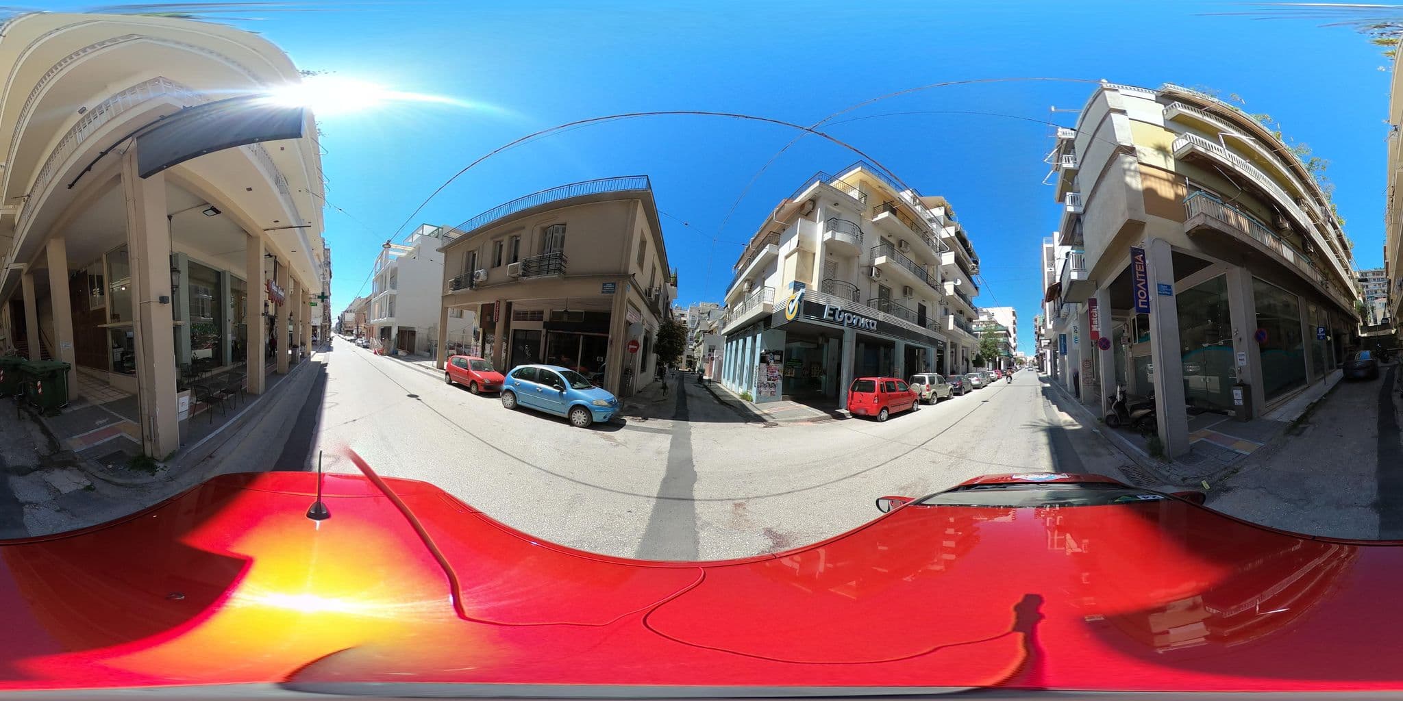 Street view near CityLoft Boutique Hotel, Pátra — © nglf (CC BY-SA · Mapillary)