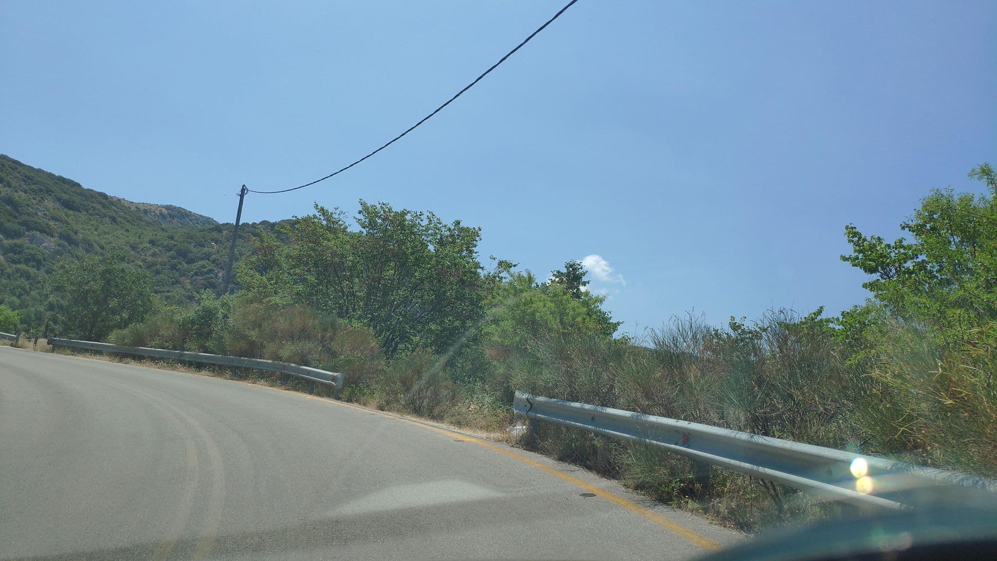 Street view near Natura Villas, Lefkáda — © pppetros (CC BY-SA · Mapillary)