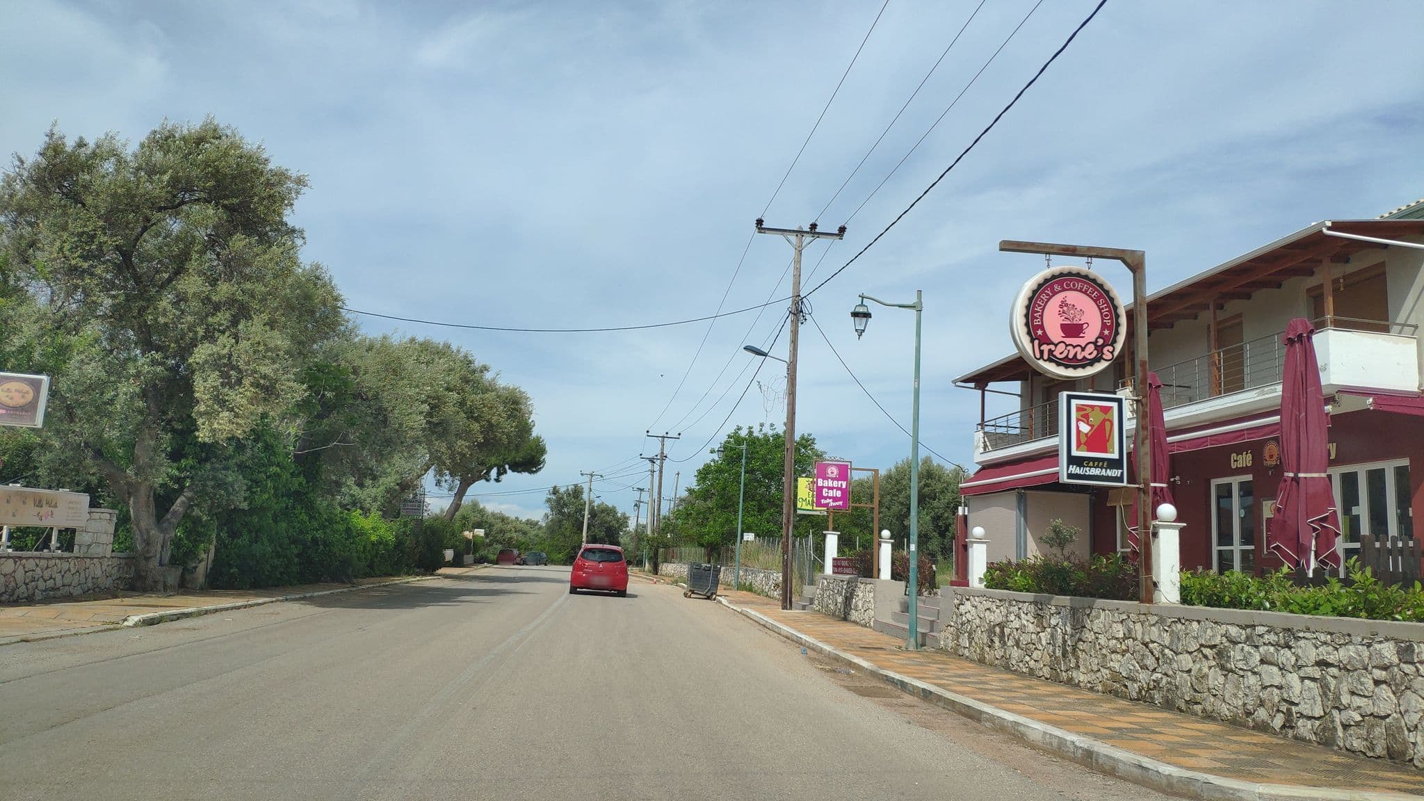 Street view near Villa Melisti, Lefkáda — © pppetros (CC BY-SA · Mapillary)