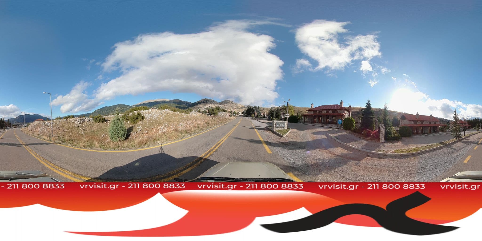 Street view near monte bianco villas, Aráchova — © VRvisit (CC BY-SA · Mapillary)