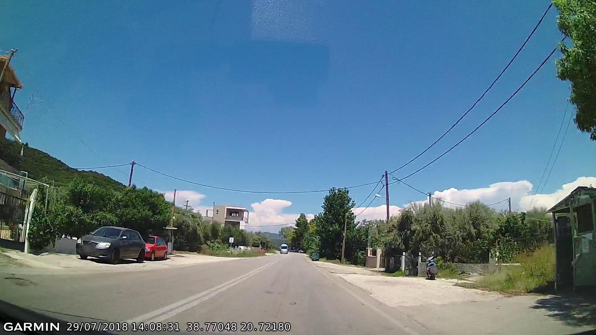 Street view near Dukato Hotel, Nidhríon — © pppetros (CC BY-SA · Mapillary)