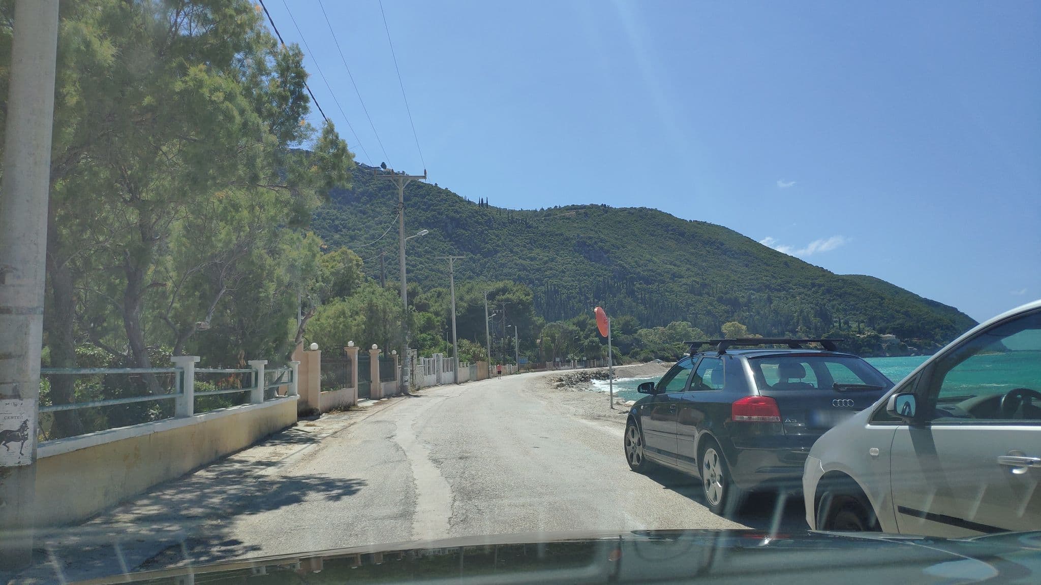 Street view near Ionian Sunset, Lefkáda — © pppetros (CC BY-SA · Mapillary)