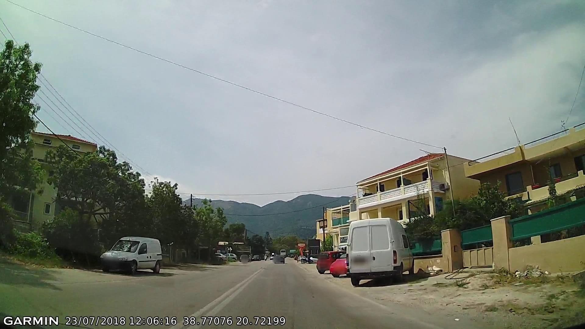 Street view near Ξενοδοχείο Florena, Nidhríon — © pppetros (CC BY-SA · Mapillary)