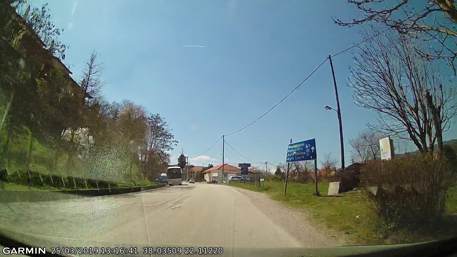 Street view near Αρχοντικό Ζαφειρόπουλου, Kalávryta — © pppetros (CC BY-SA · Mapillary)