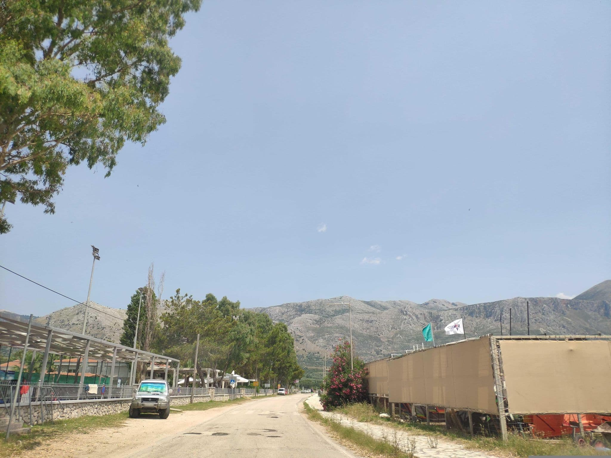 Street view near Ionion Paradise, Pálairos — © pppetros (CC BY-SA · Mapillary)