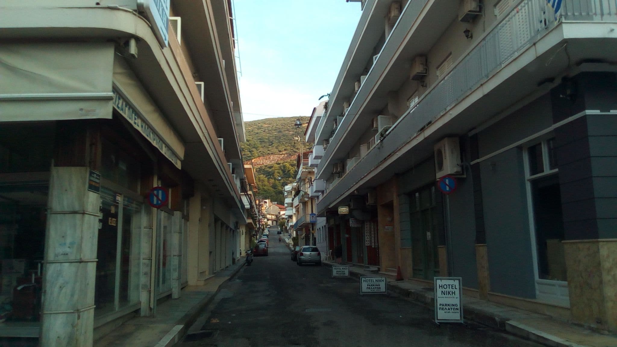 Street view near Hotel Niki, Náfpaktos — © nafpaktia (CC BY-SA · Mapillary)