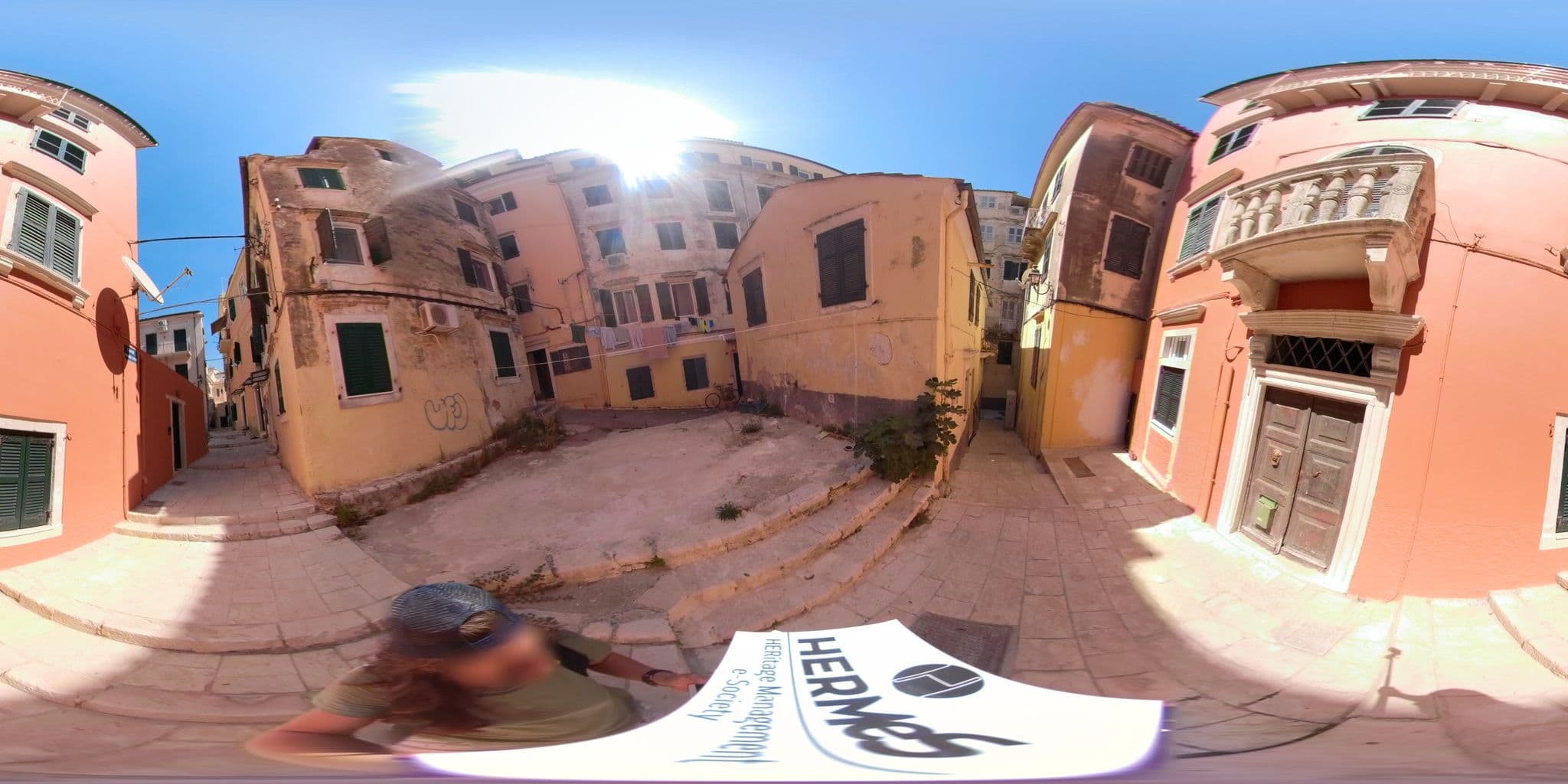 Street view near Paleokastritsa, Corfu — © akyrkou (CC BY-SA · Mapillary)