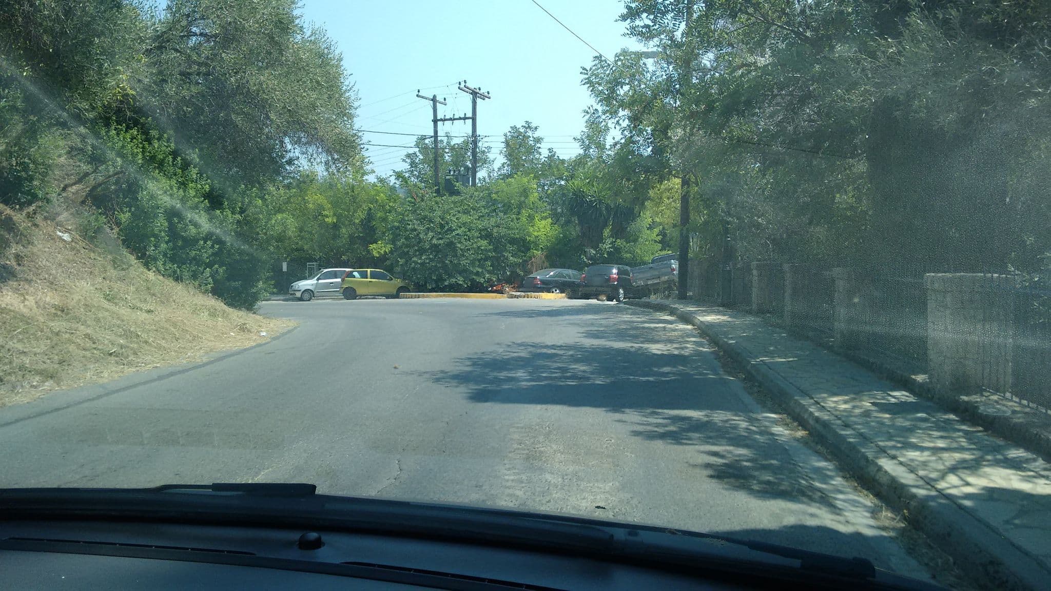 Street view near Teo & Niki, Agios Georgis — © robot8a (CC BY-SA · Mapillary)