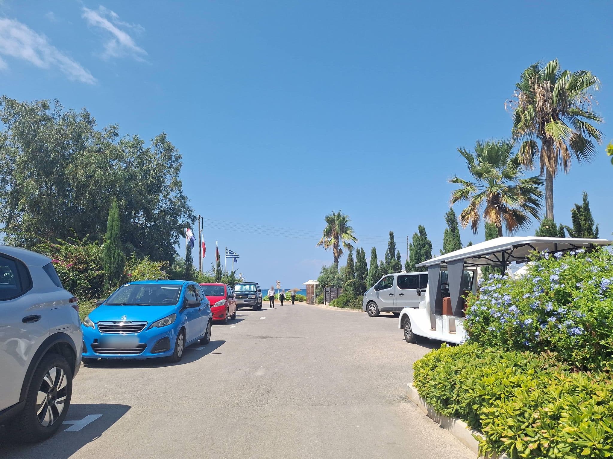 Street view near Almyros Swimming Pool, Acharávi — © maierkurt (CC BY-SA · Mapillary)