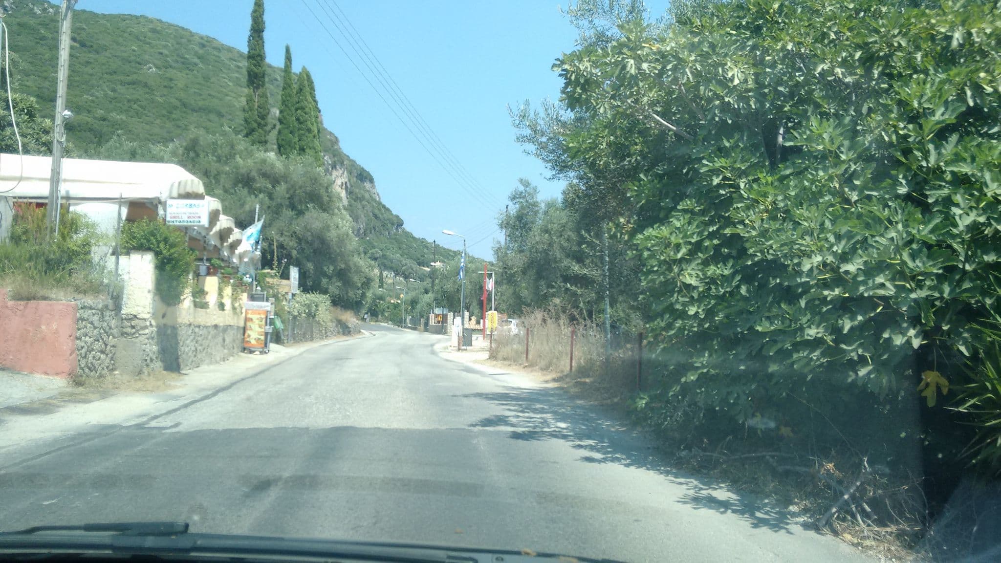 Street view near Anemona Studios, Agios Georgis — © robot8a (CC BY-SA · Mapillary)