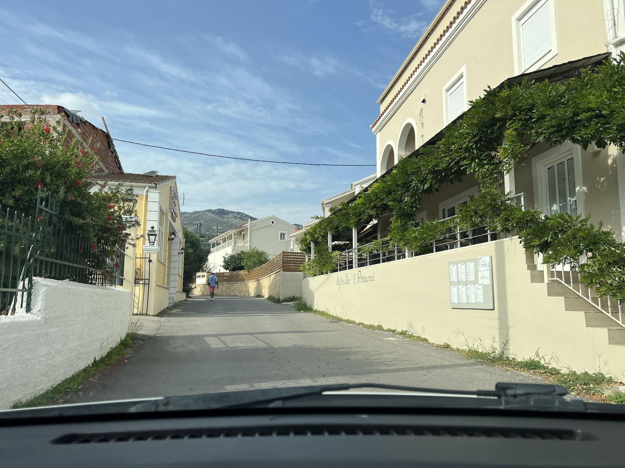 Street view near The Villa Lia, Acharávi — © VMConsulting (CC BY-SA · Mapillary)