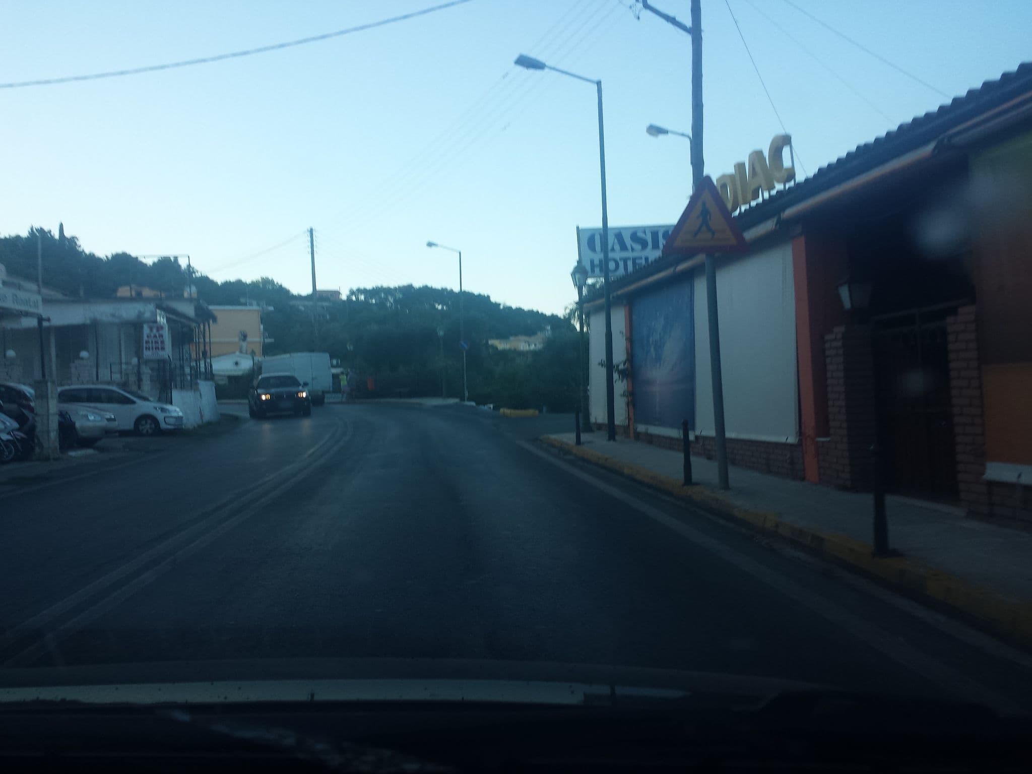 Street view near Akti Hotel, Virós — © fredrik (CC BY-SA · Mapillary)