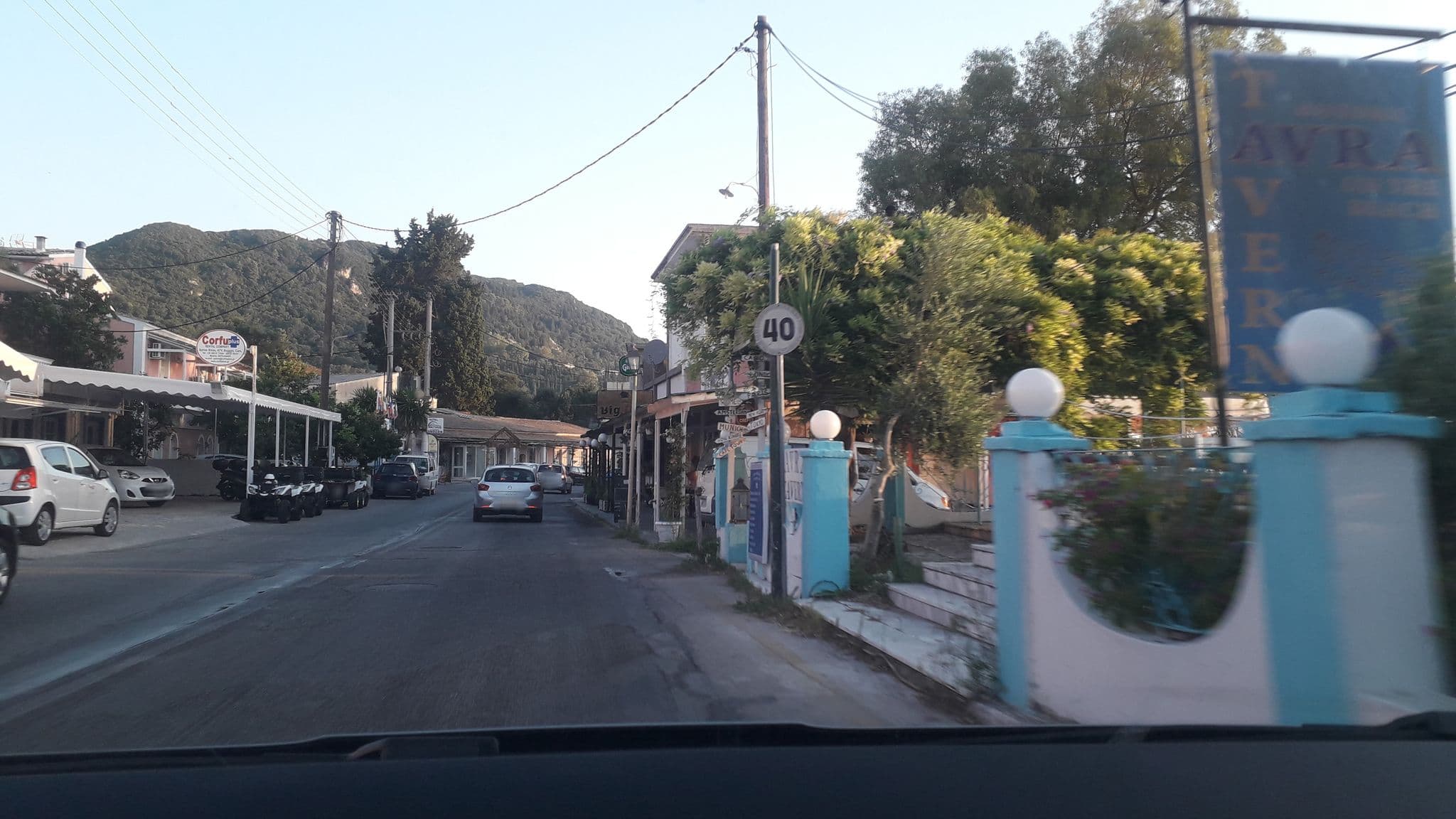 Street view near Costa Blu Hotel, Kynopiástes — © dli (CC BY-SA · Mapillary)