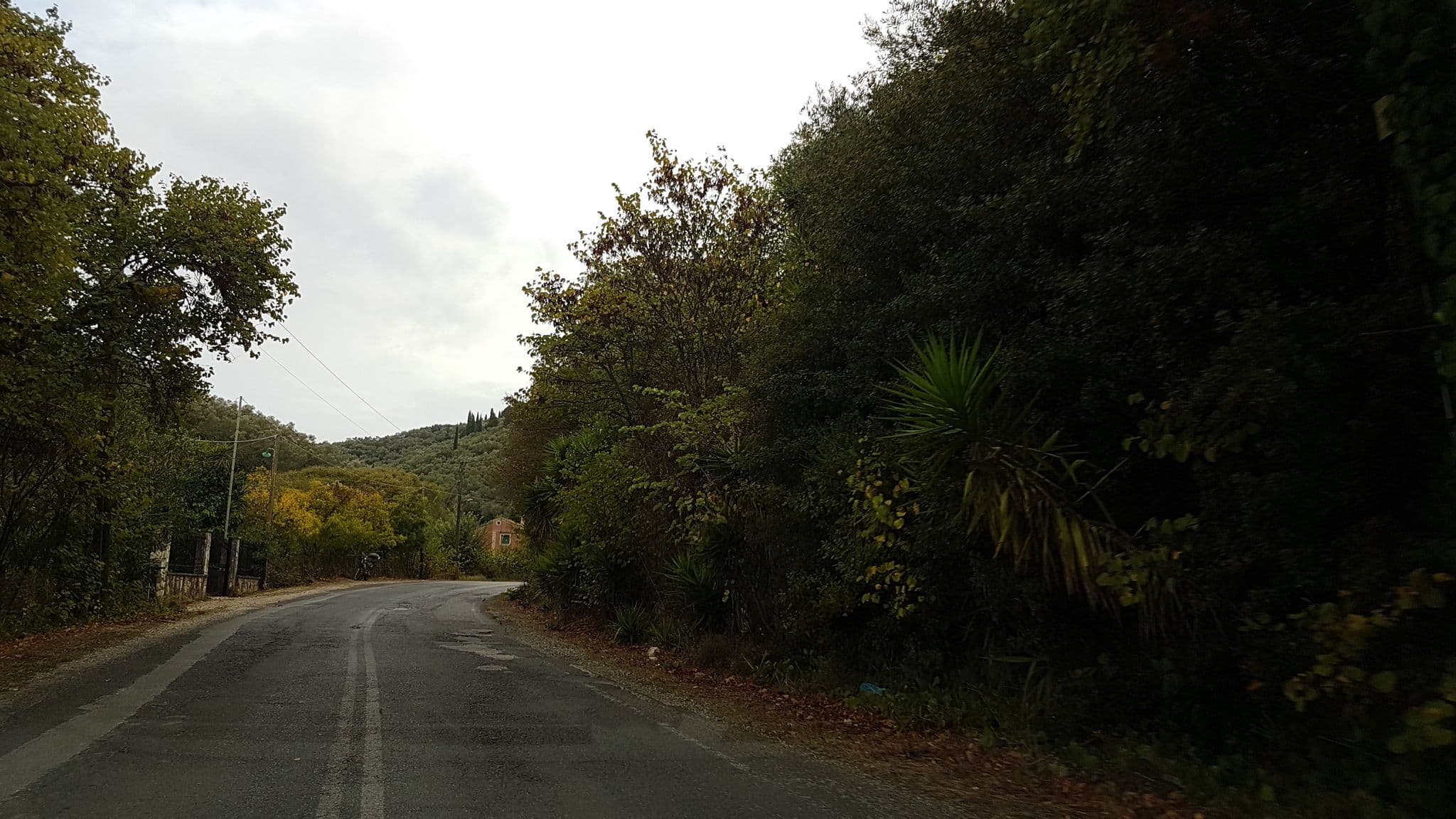 Street view near Villa Olive Tree, Acharávi — © teddy73 (CC BY-SA · Mapillary)