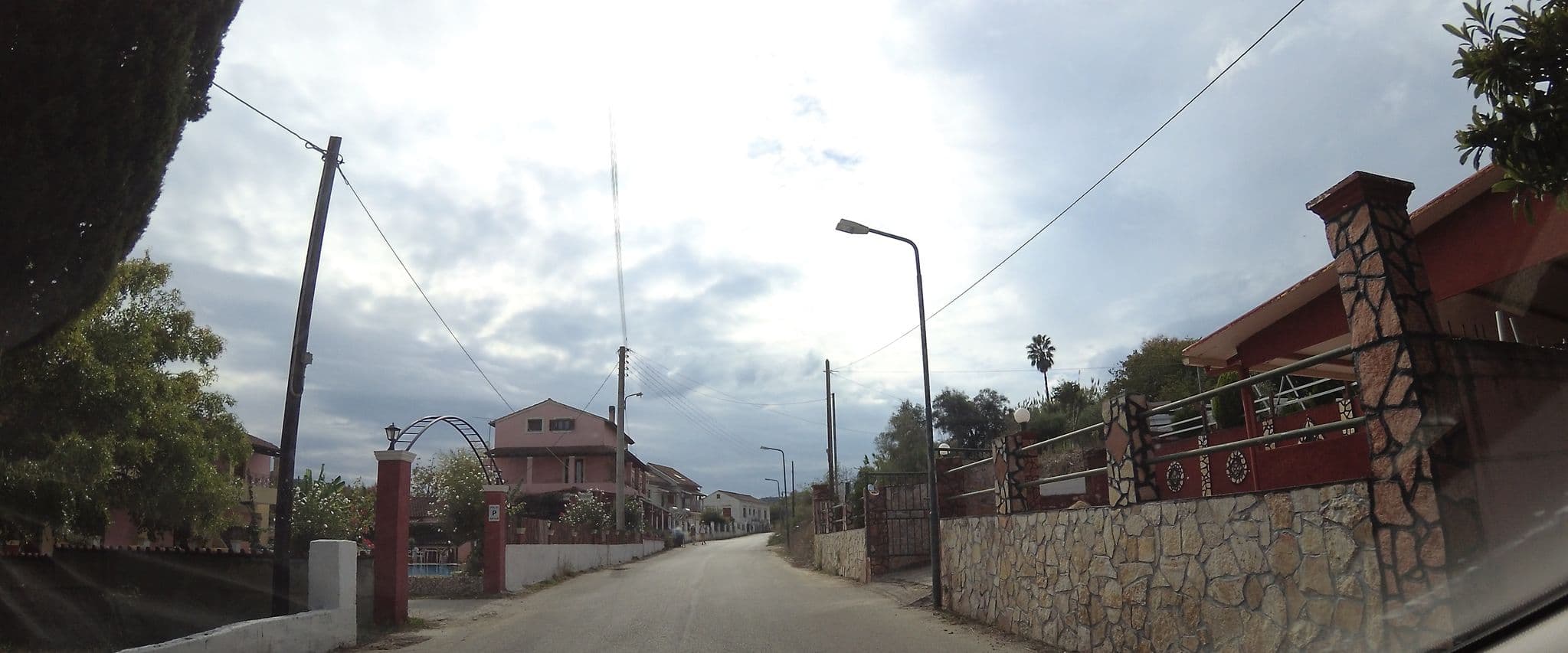 Street view near Alex Katerina Apartments, Agios Georgis — © teddy73 (CC BY-SA · Mapillary)