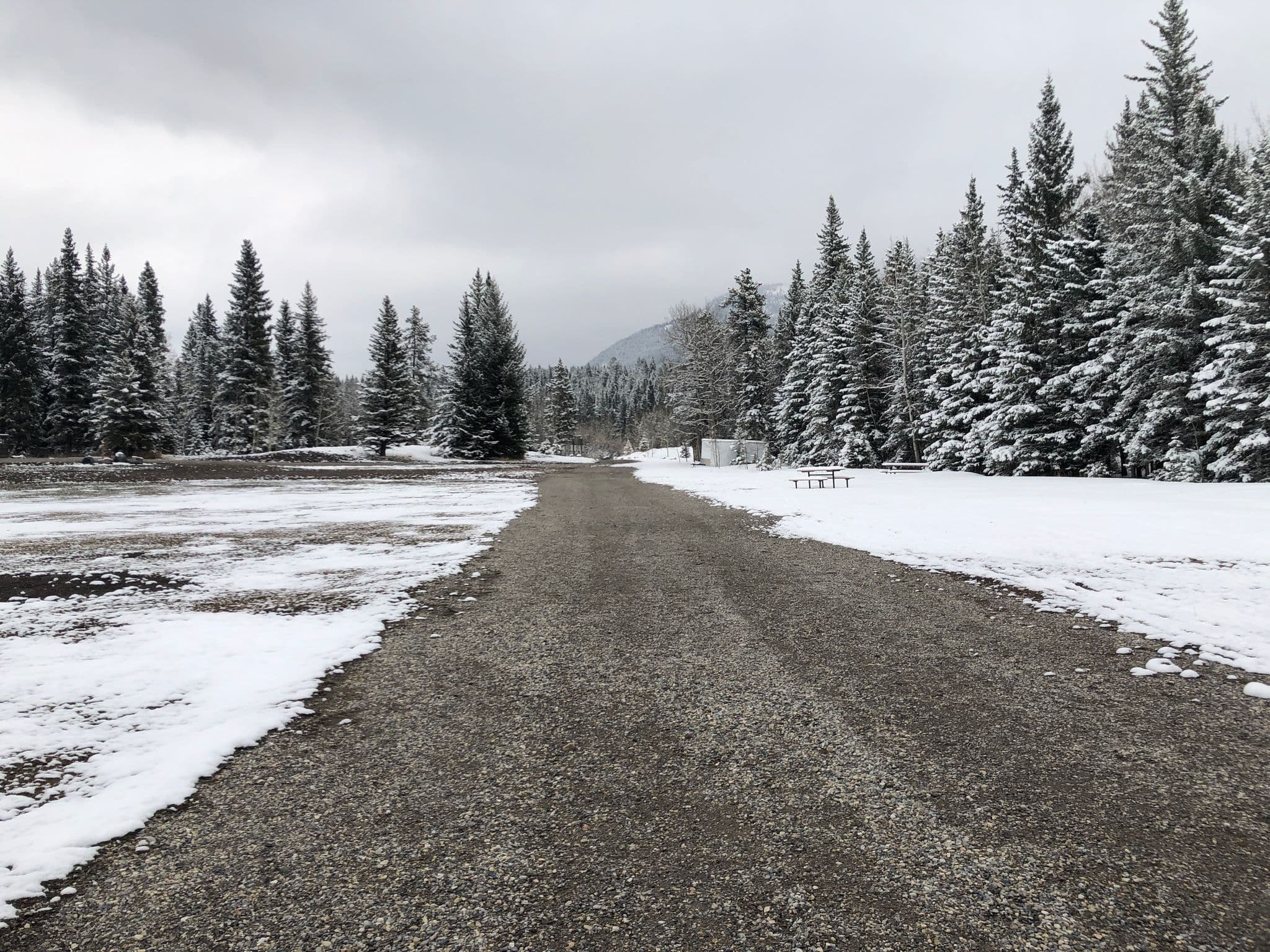 Street view near Canoe Meadows Group Campground, Canmore — © plan_c (CC BY-SA · Mapillary)