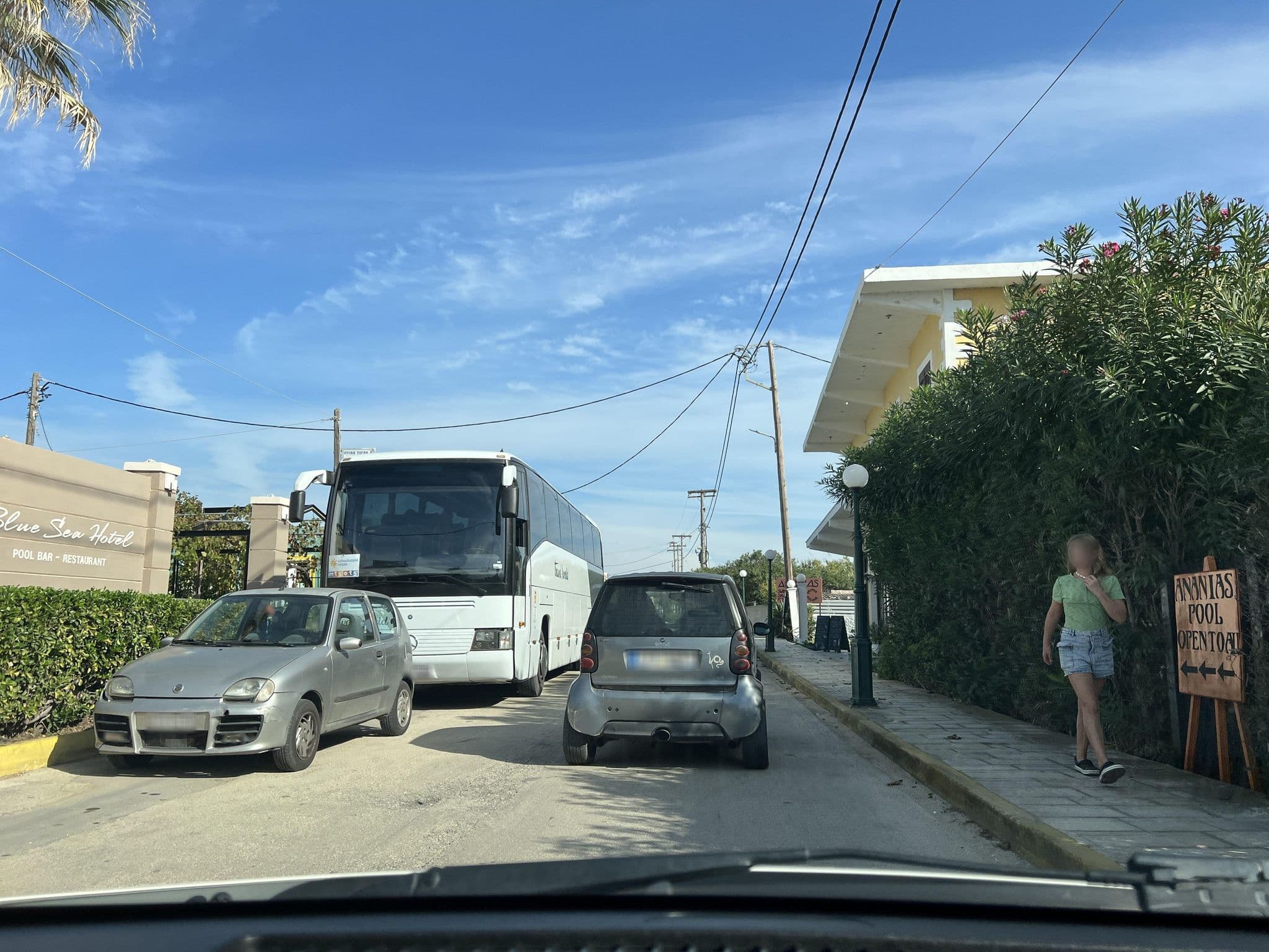 Street view near Ananias Hotel, Perivóli — © VMConsulting (CC BY-SA · Mapillary)