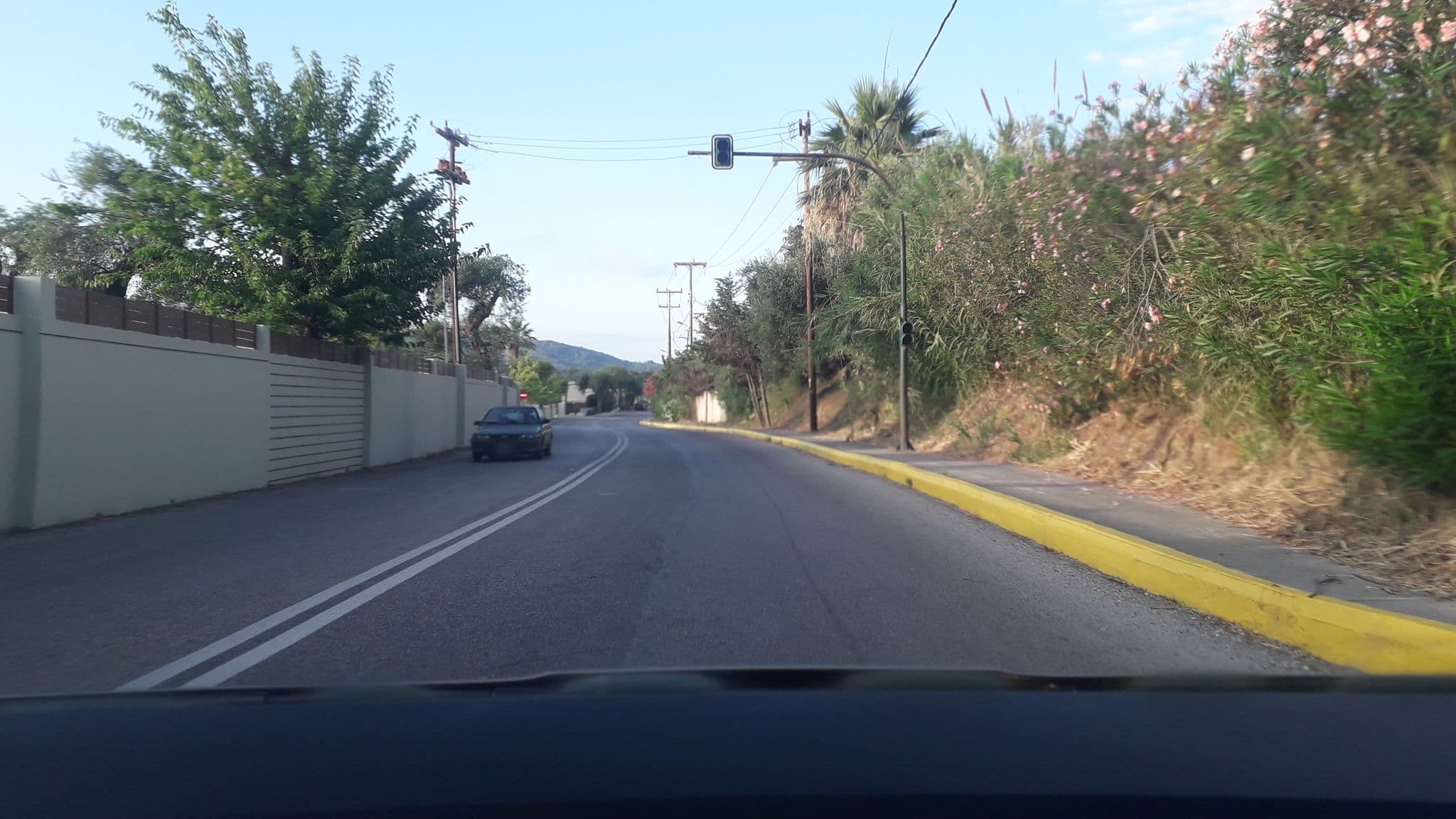 Street view near Miramare, Ágios Matthaíos — © dli (CC BY-SA · Mapillary)