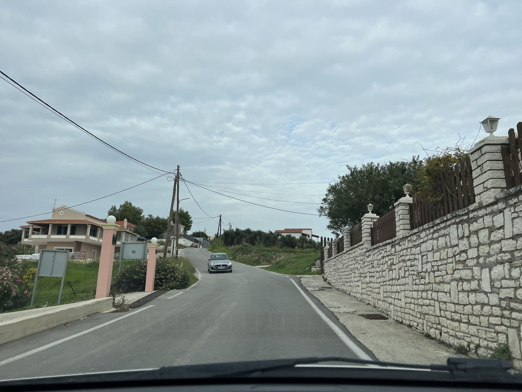 Street view near Villa Voula, Agios Georgis — © VMConsulting (CC BY-SA · Mapillary)