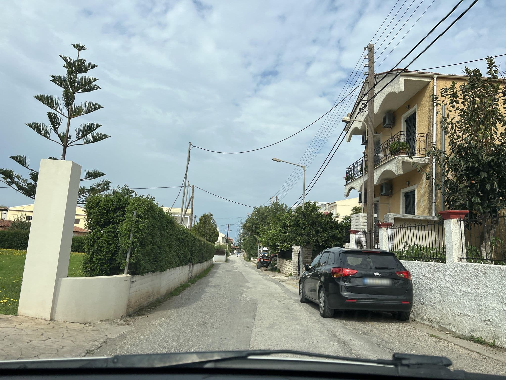 Street view near Villa Tasos, Acharávi — © VMConsulting (CC BY-SA · Mapillary)